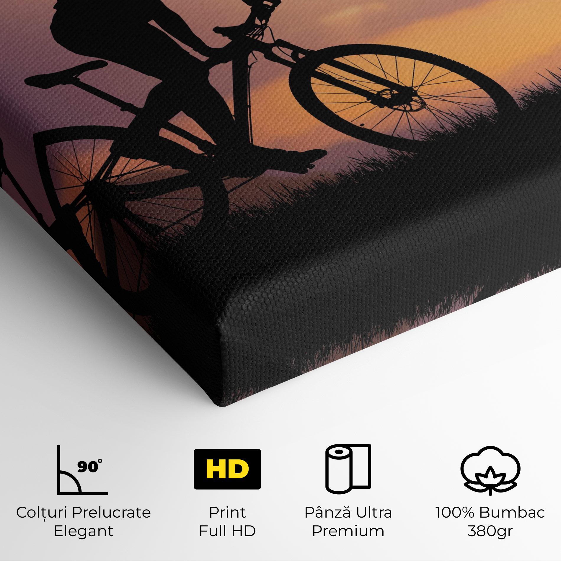 Tablou Canvas Bike Travel Concept mockup 4