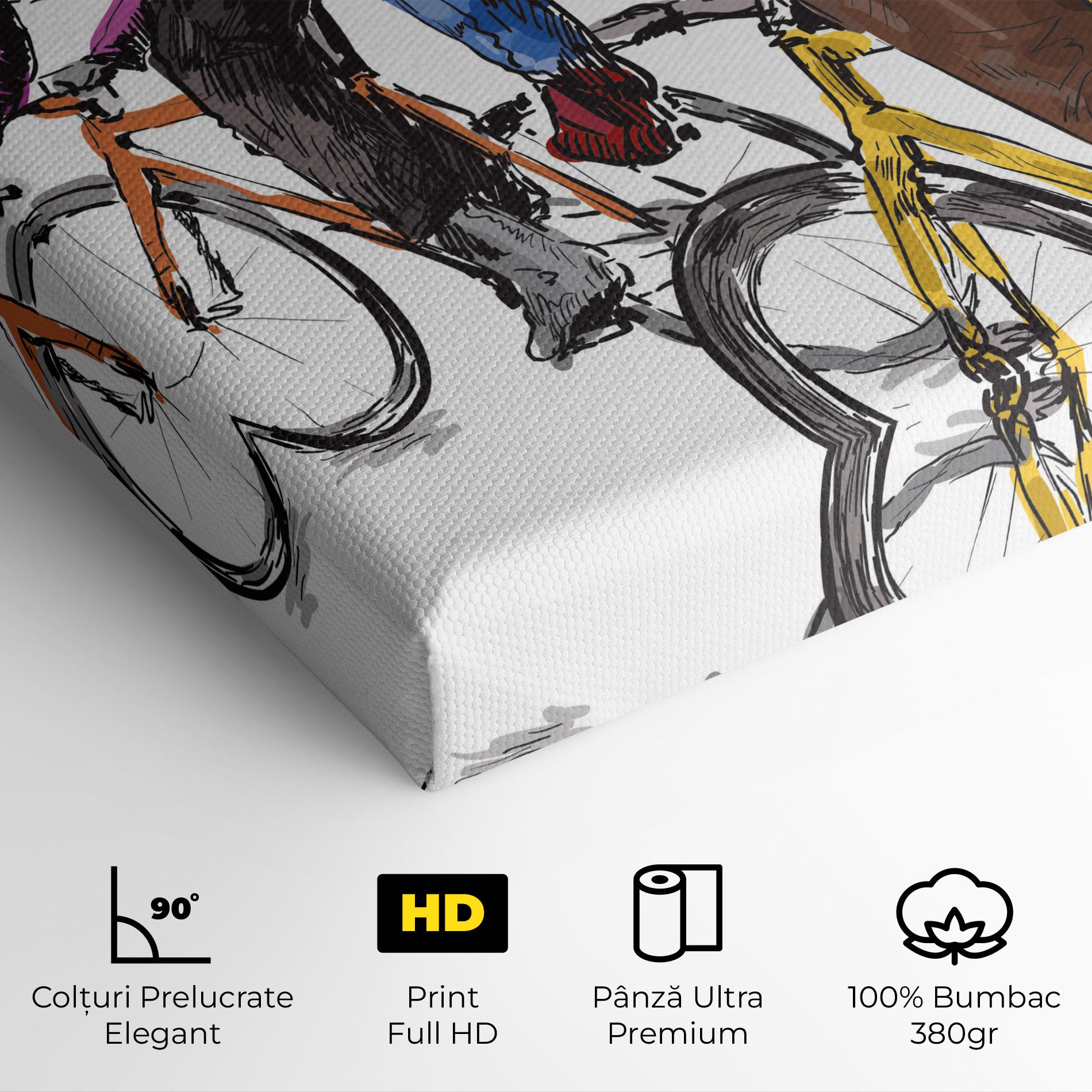 Tablou Canvas Bike Trip mockup 4