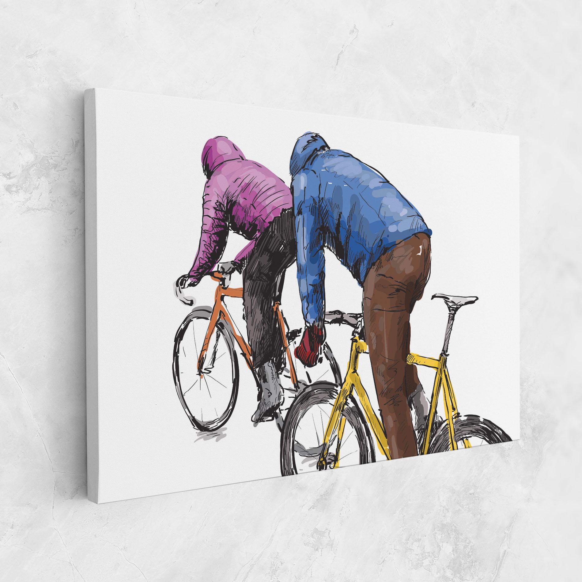 Tablou Canvas Bike Trip mockup 1