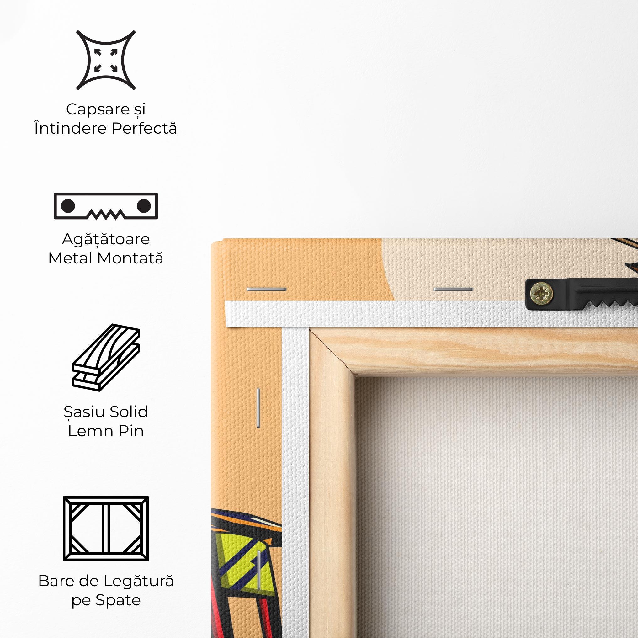 Tablou Canvas Downhill Bike mockup 5