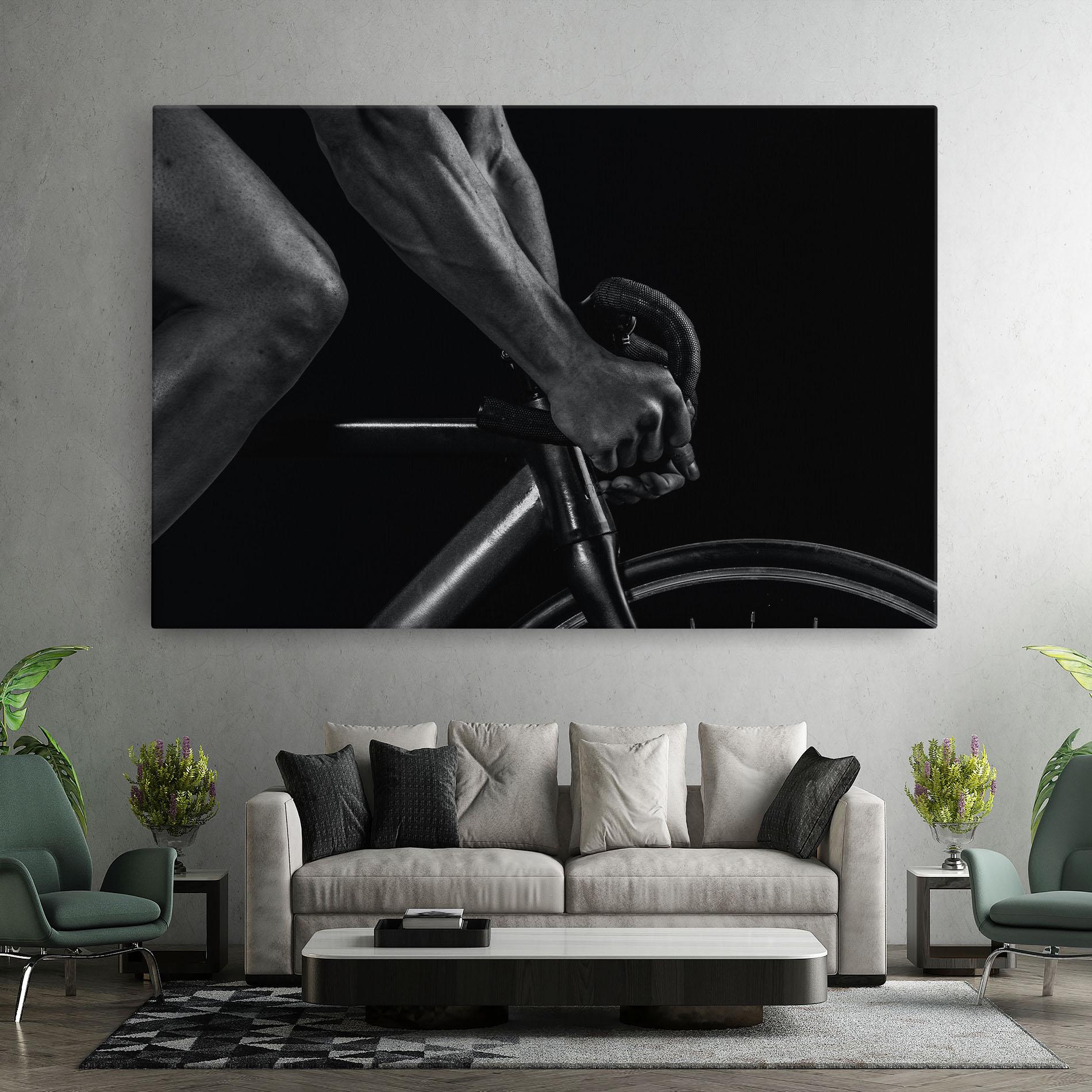 Tablou Canvas Bike Burst mockup 7