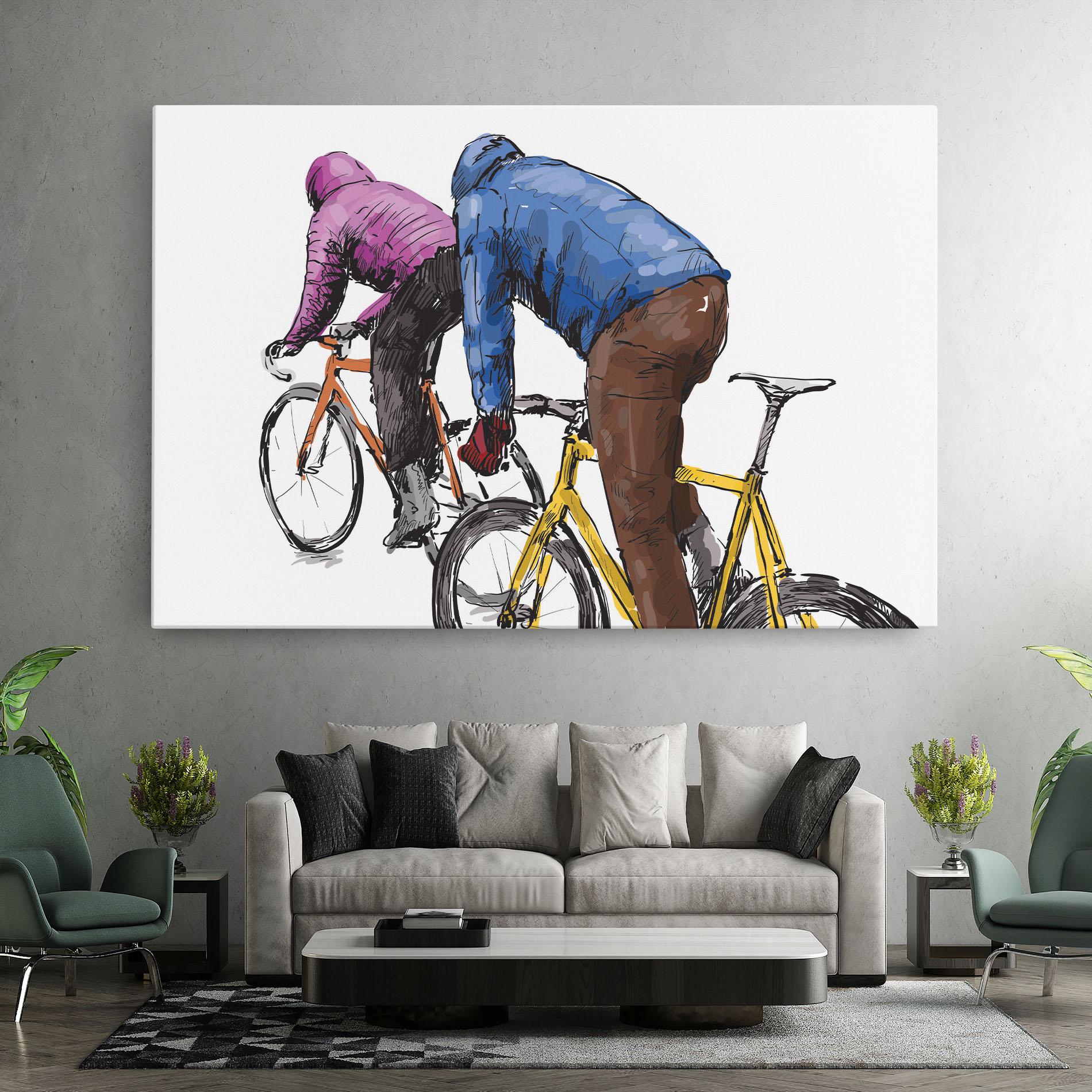 Tablou Canvas Bike Trip mockup 7