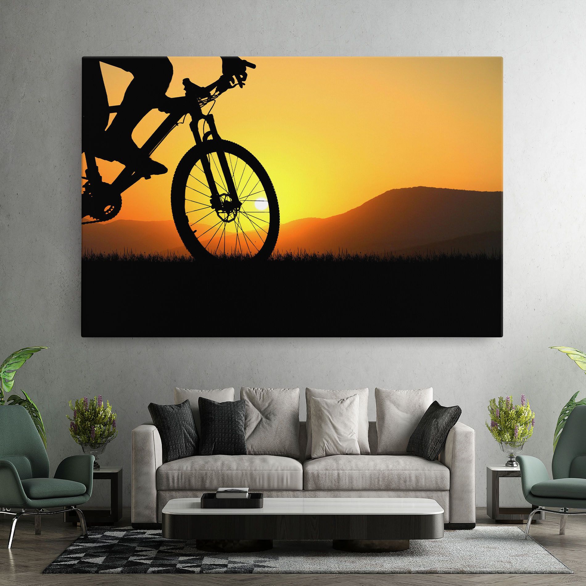 Mtb Silhouette View mockup 7