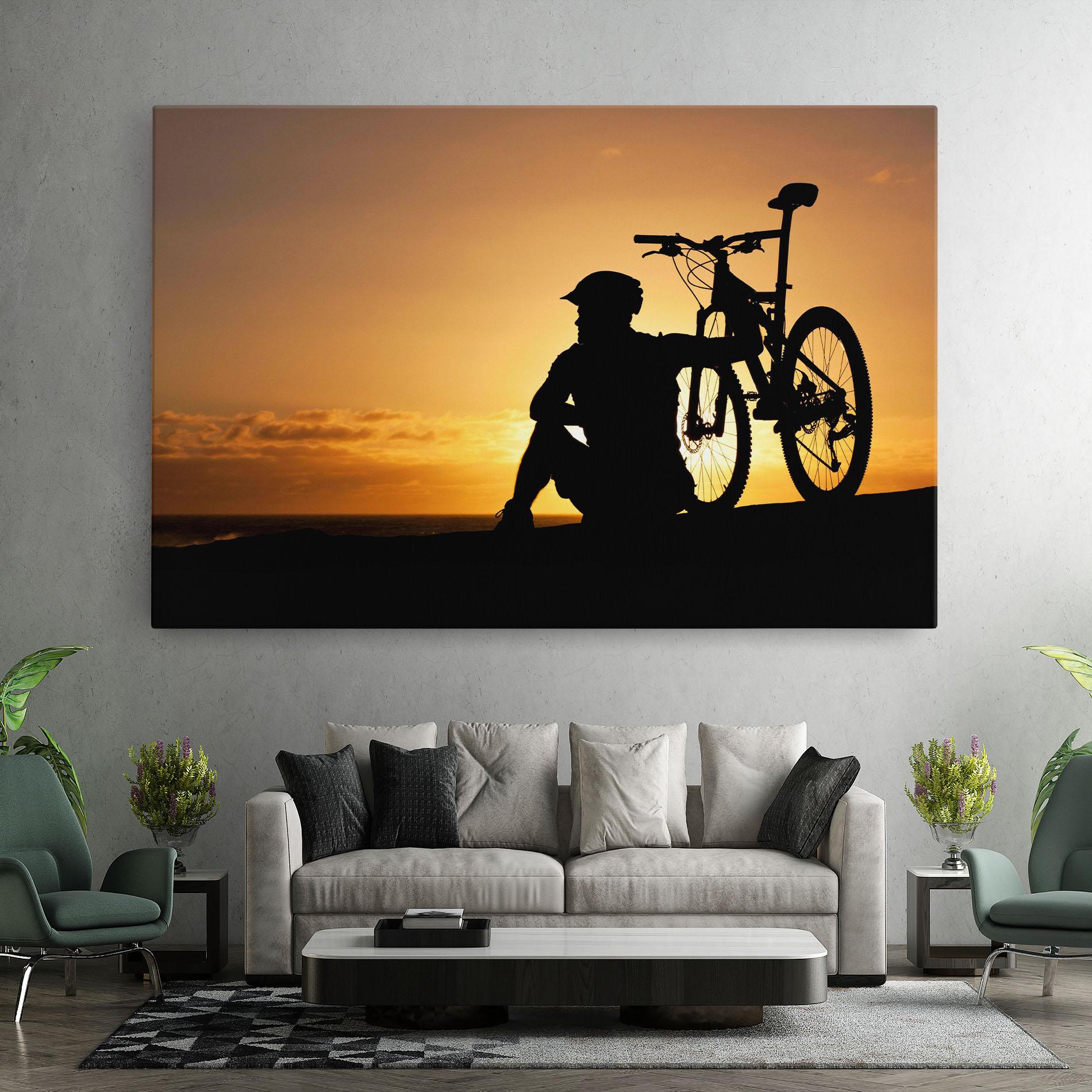 Tablou Canvas Relax Bike mockup 7