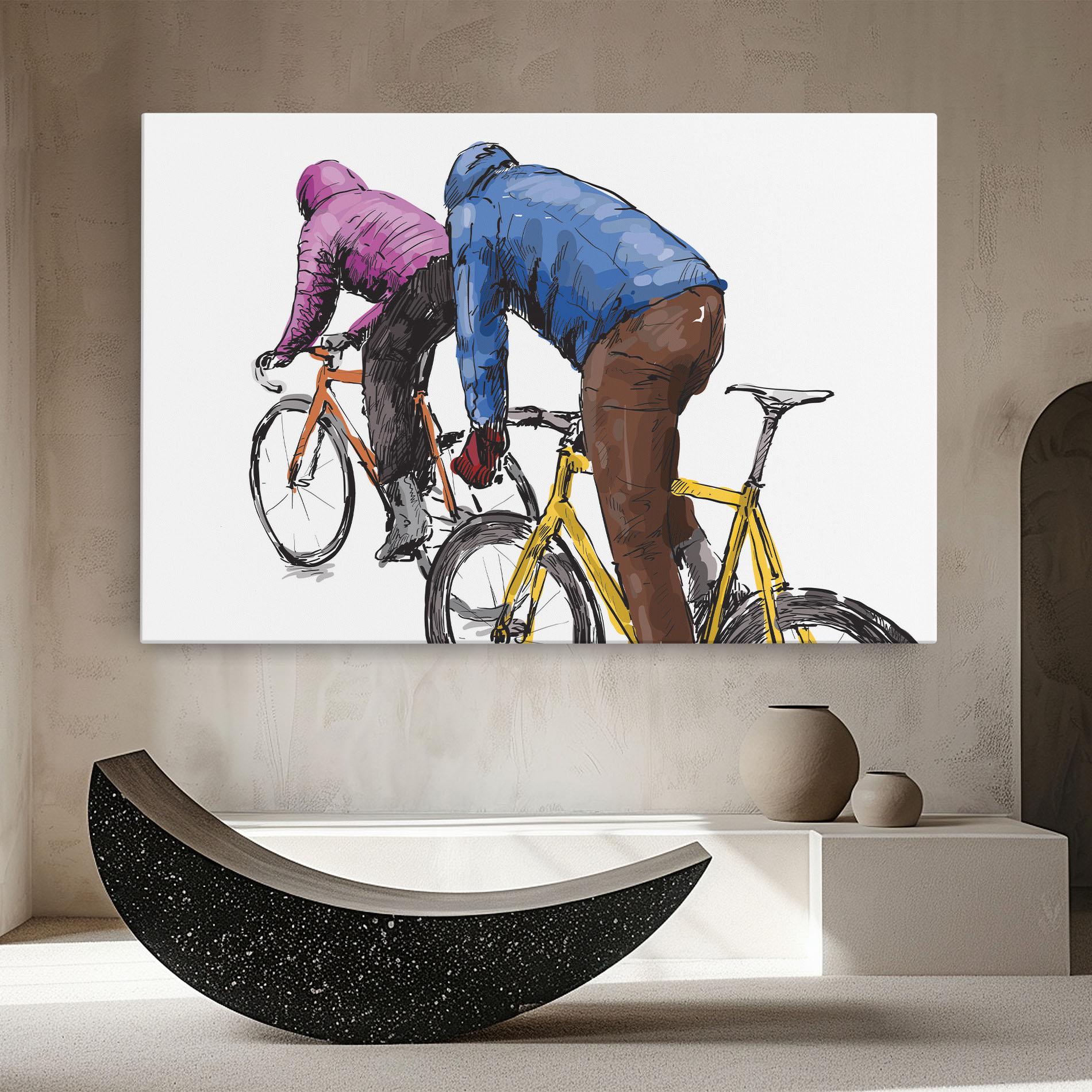 Tablou Canvas Bike Trip mockup 8