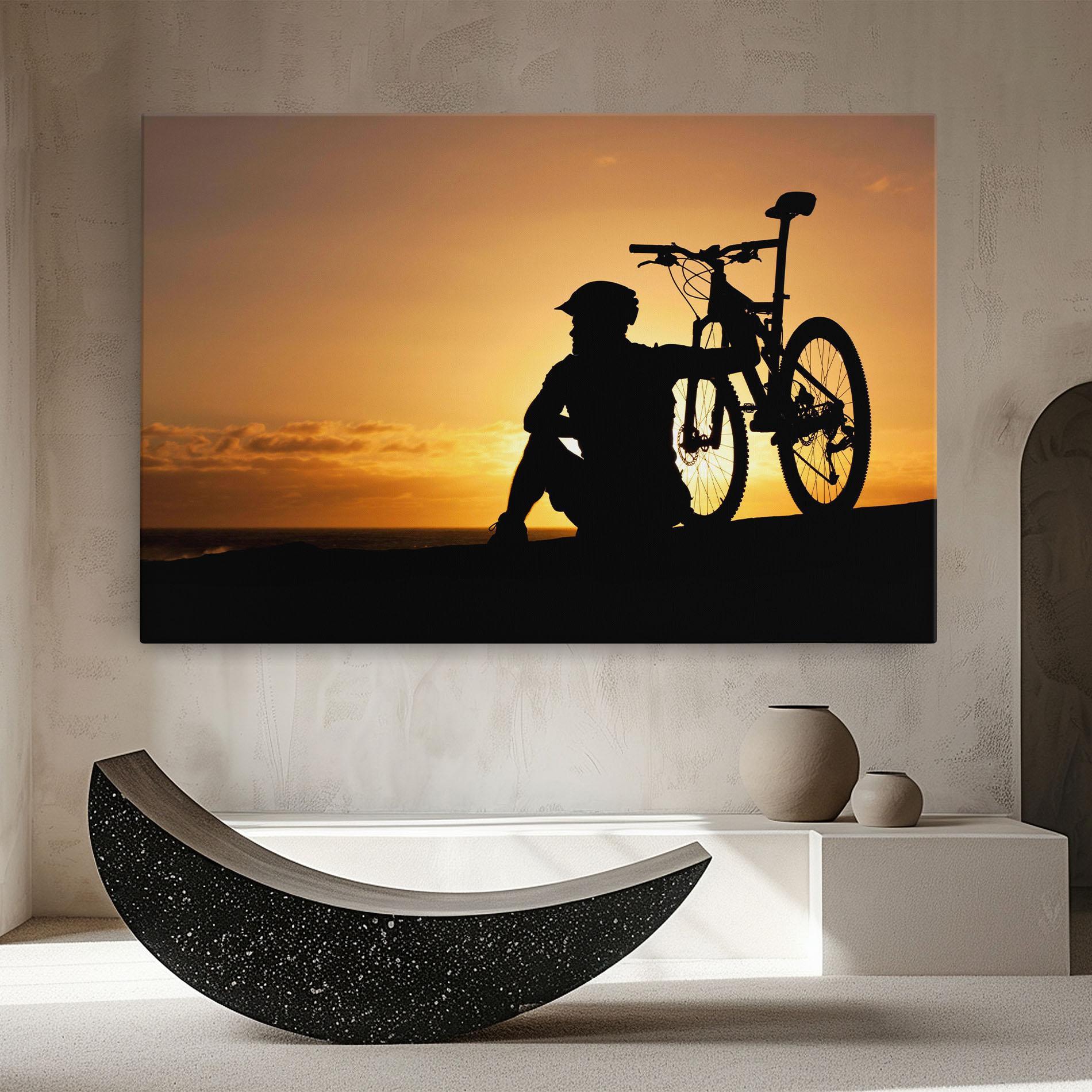 Tablou Canvas Relax Bike mockup 8