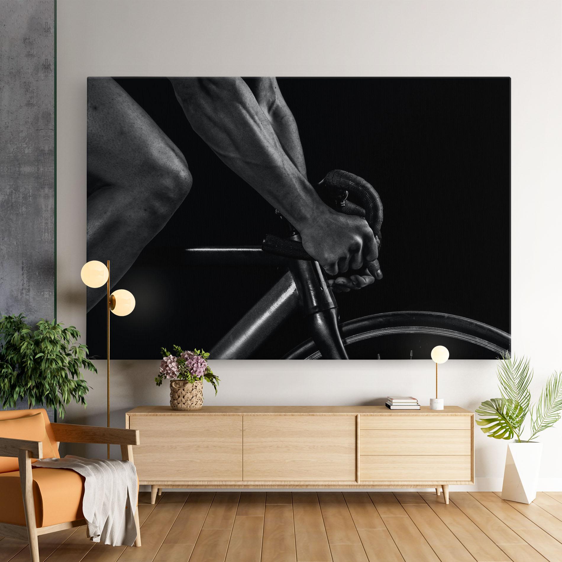 Tablou Canvas Bike Burst mockup 9