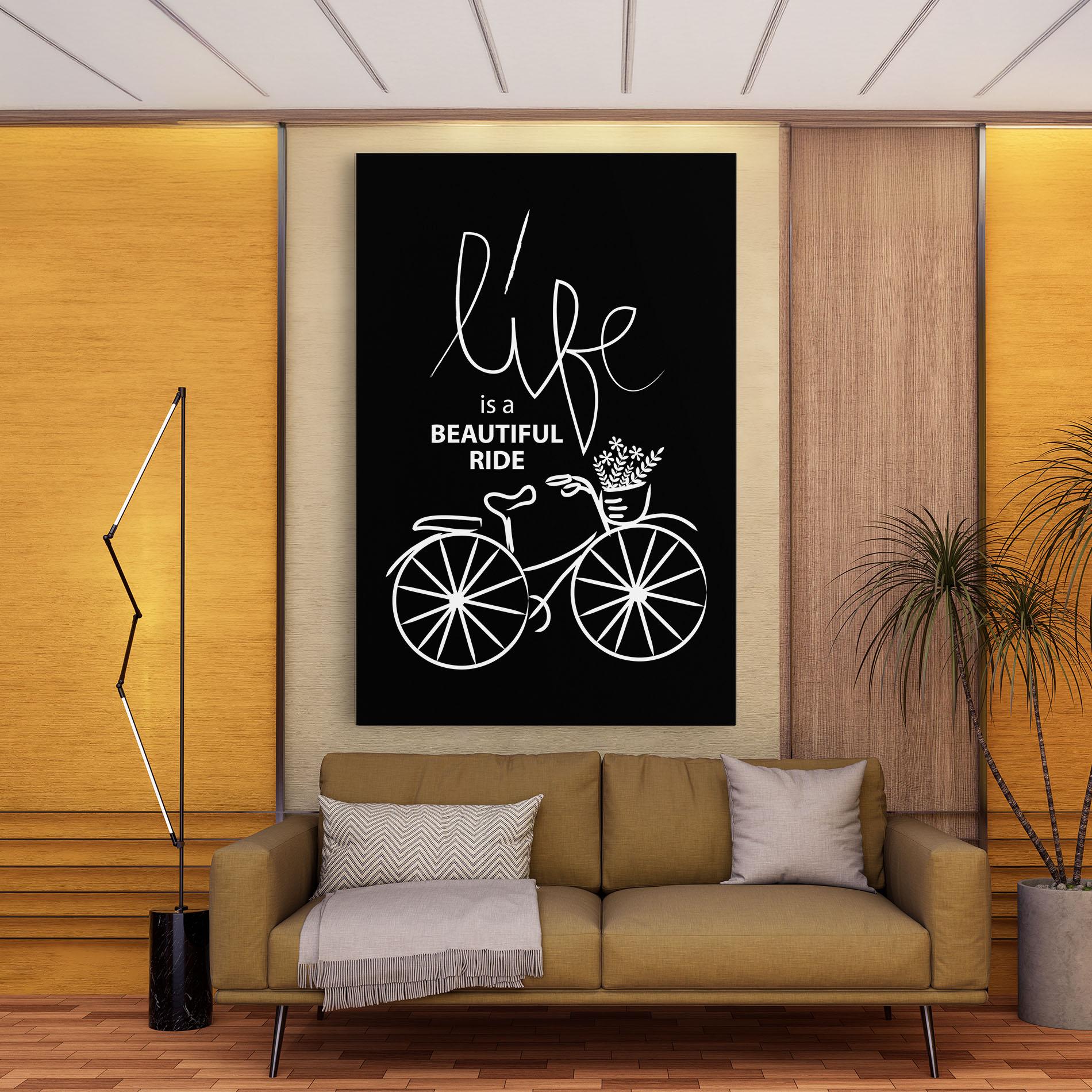 Tablou Canvas Beautiful Ride mockup 9