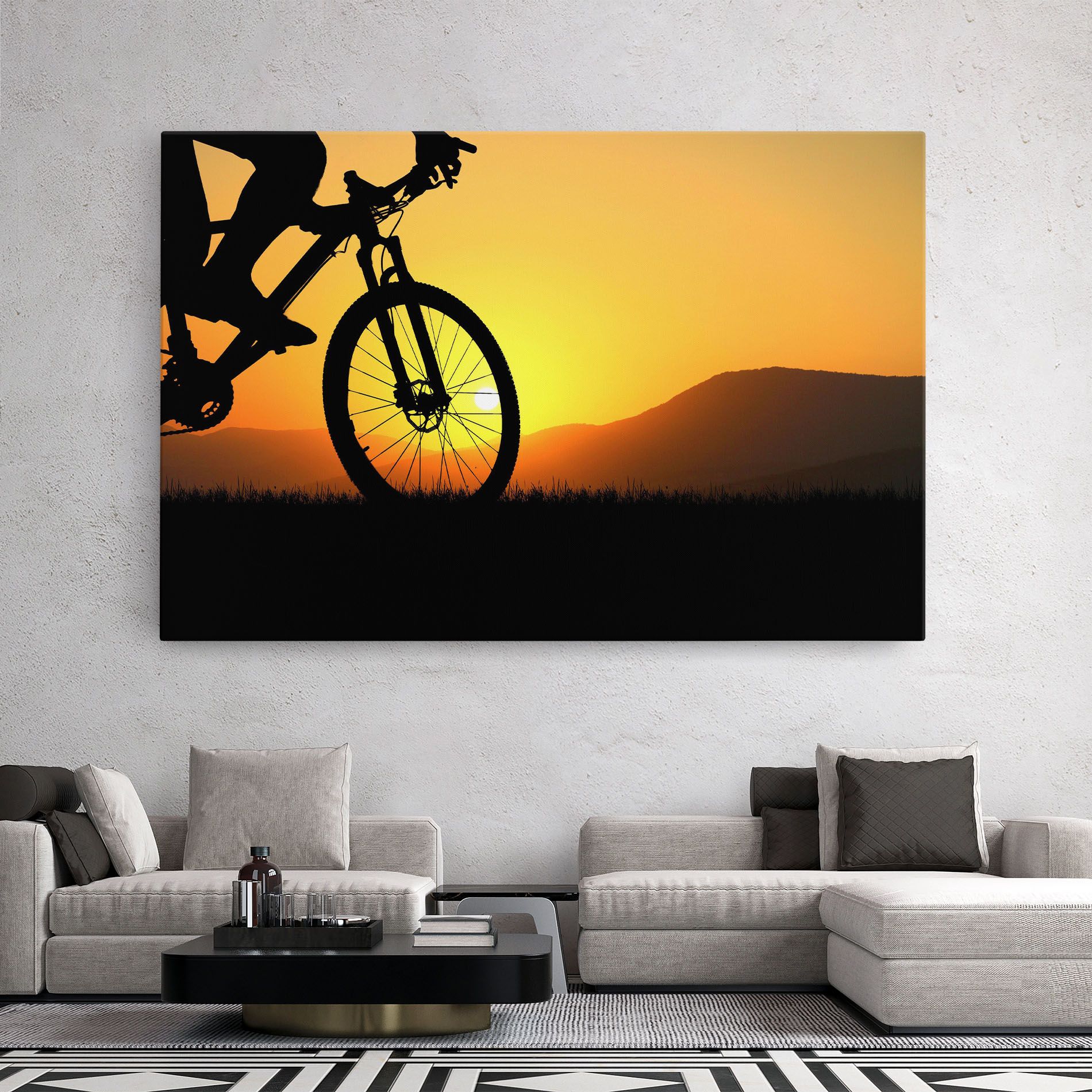 Mtb Silhouette View mockup 2