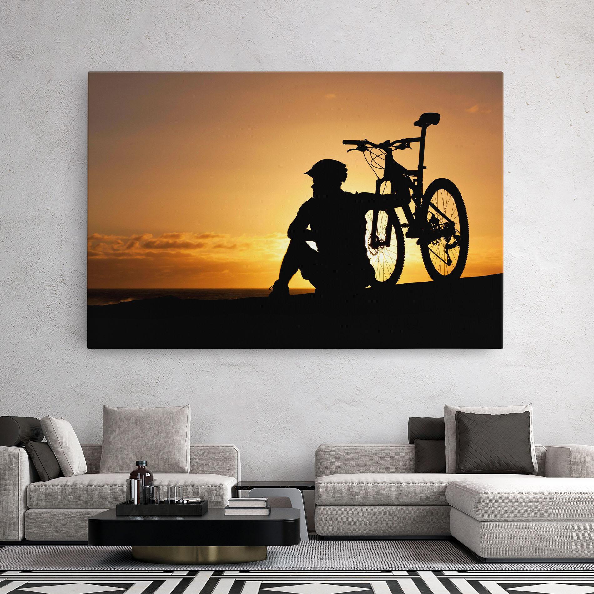 Tablou Canvas Relax Bike mockup 2