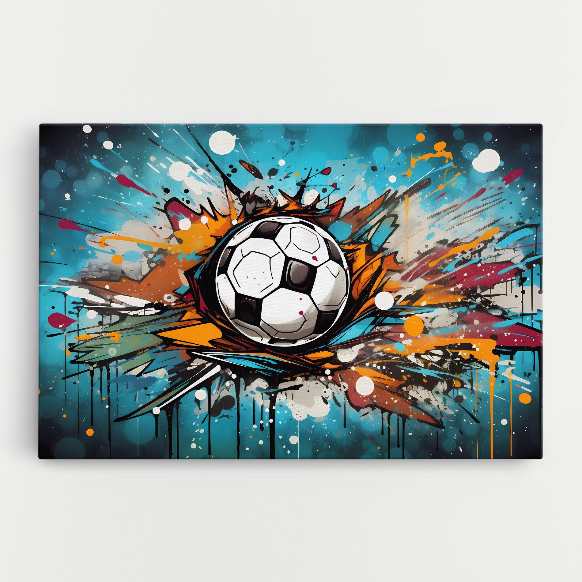 Football Graffiti Style mockup 0
