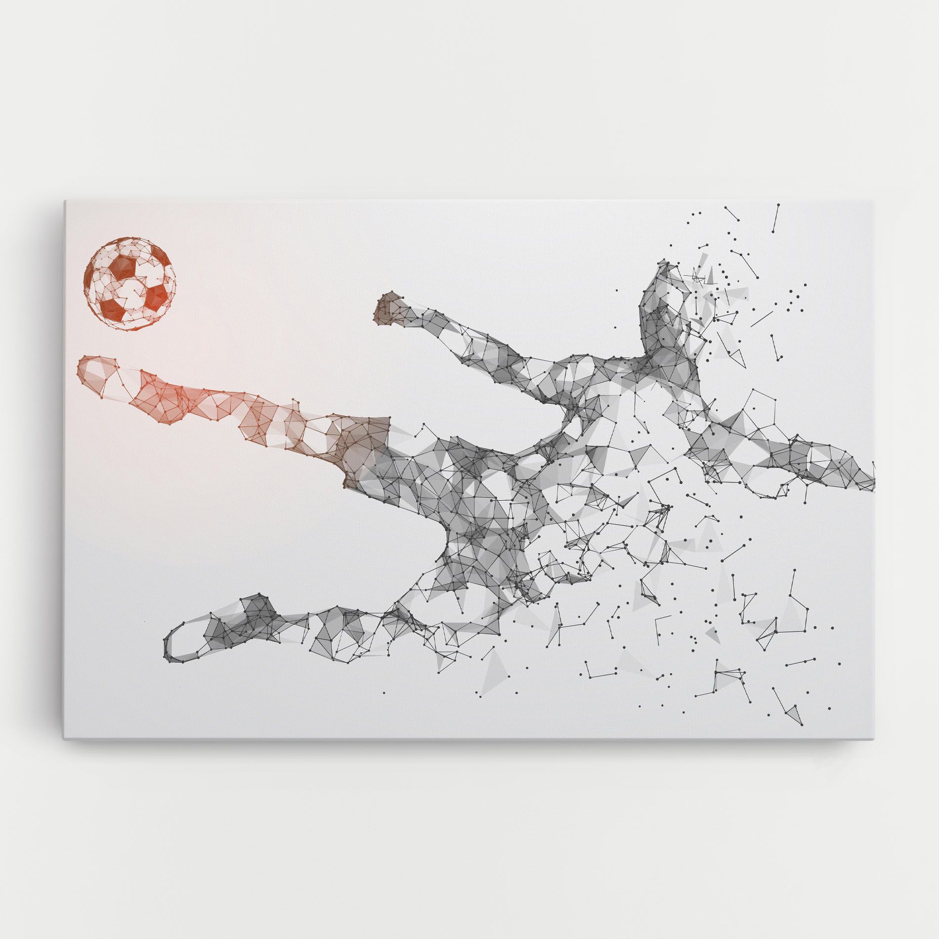 Football Orange Ball mockup 0