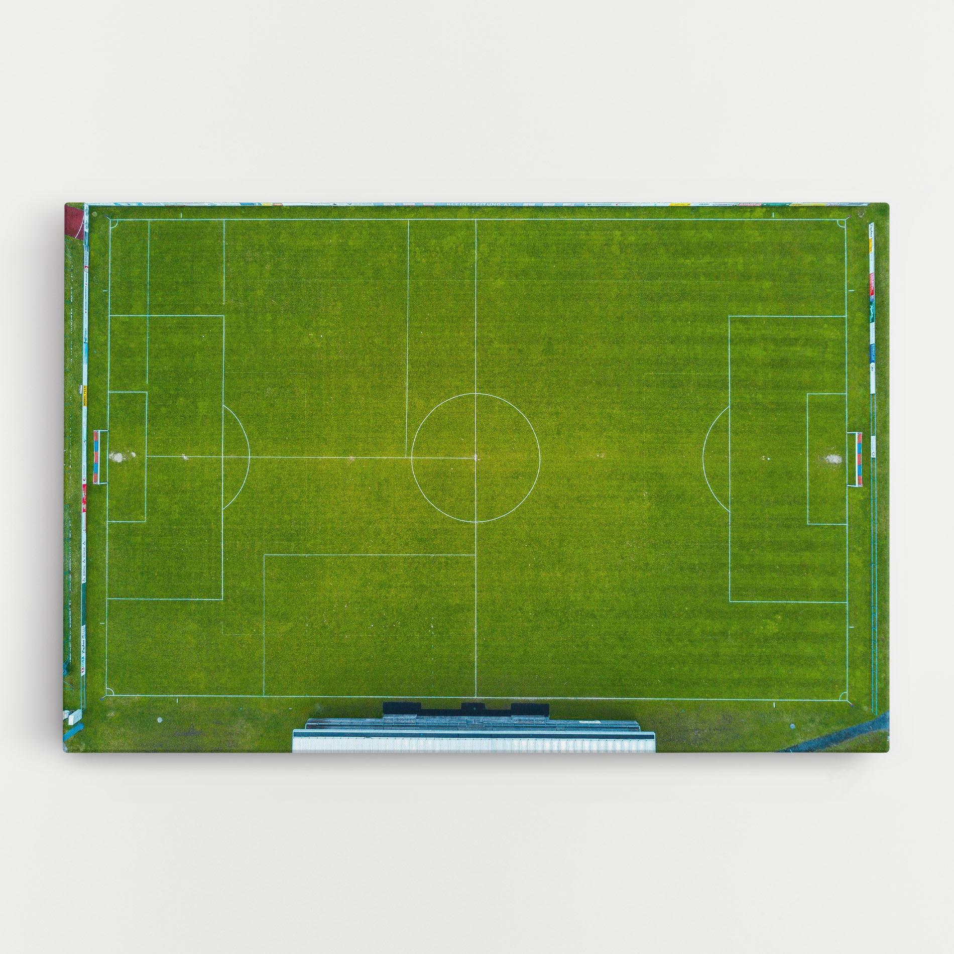 Tablou Canvas Green Football Field mockup 0