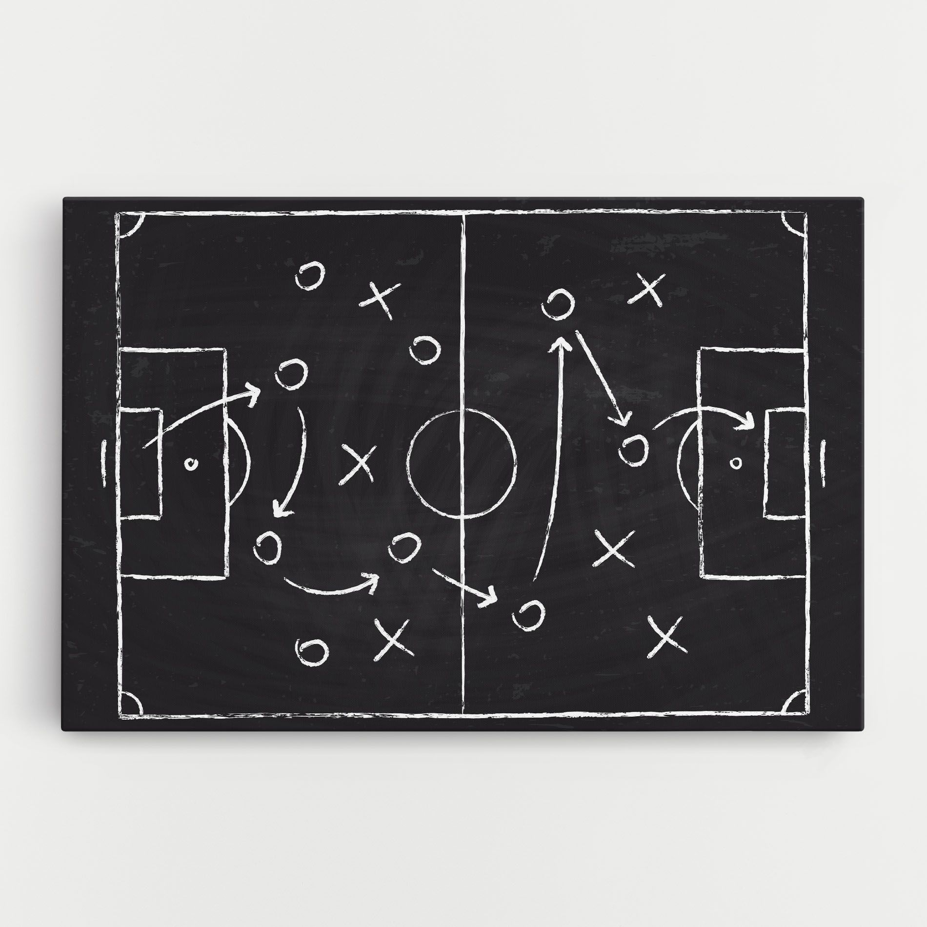 Grey Board Football mockup 0