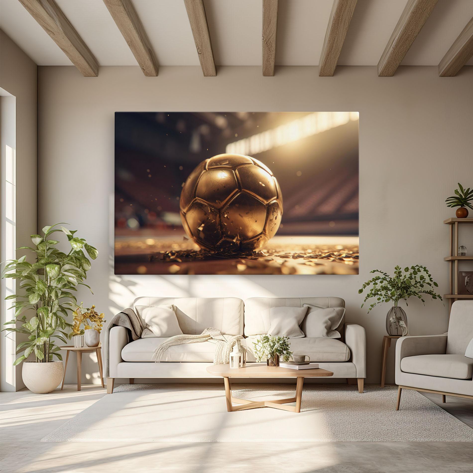 Tablou Canvas Award For Football mockup 6