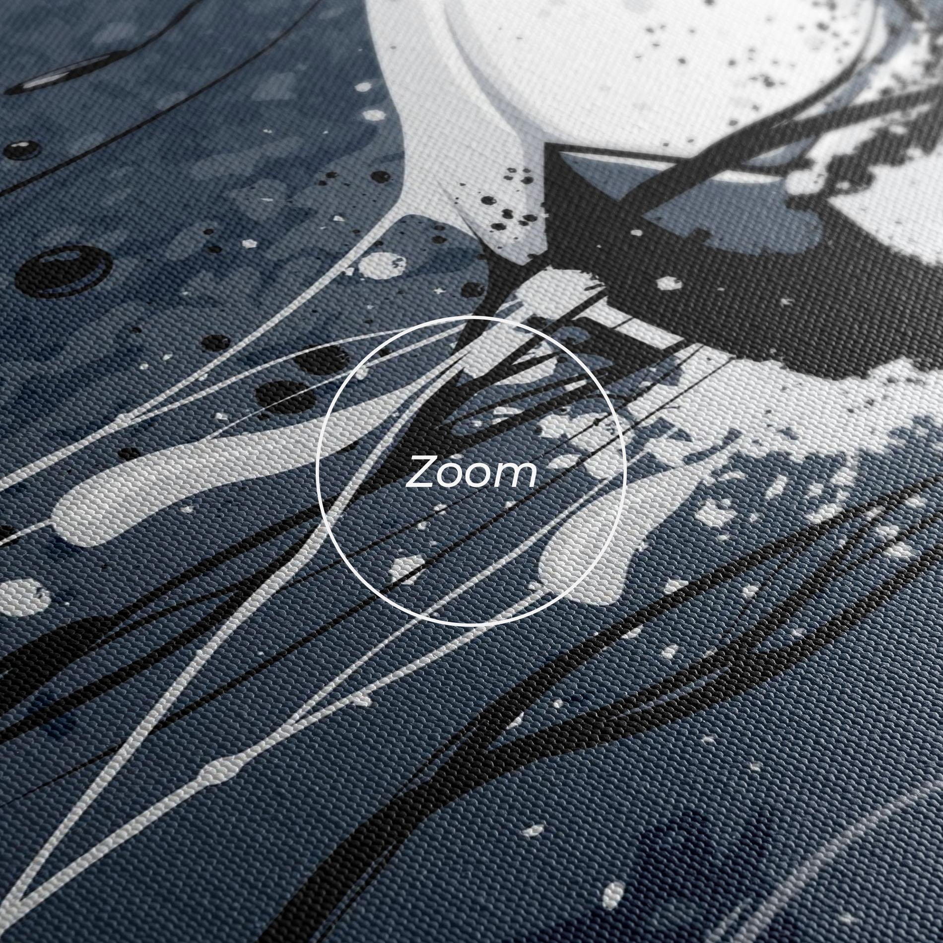 Tablou Canvas Blue Football mockup 3