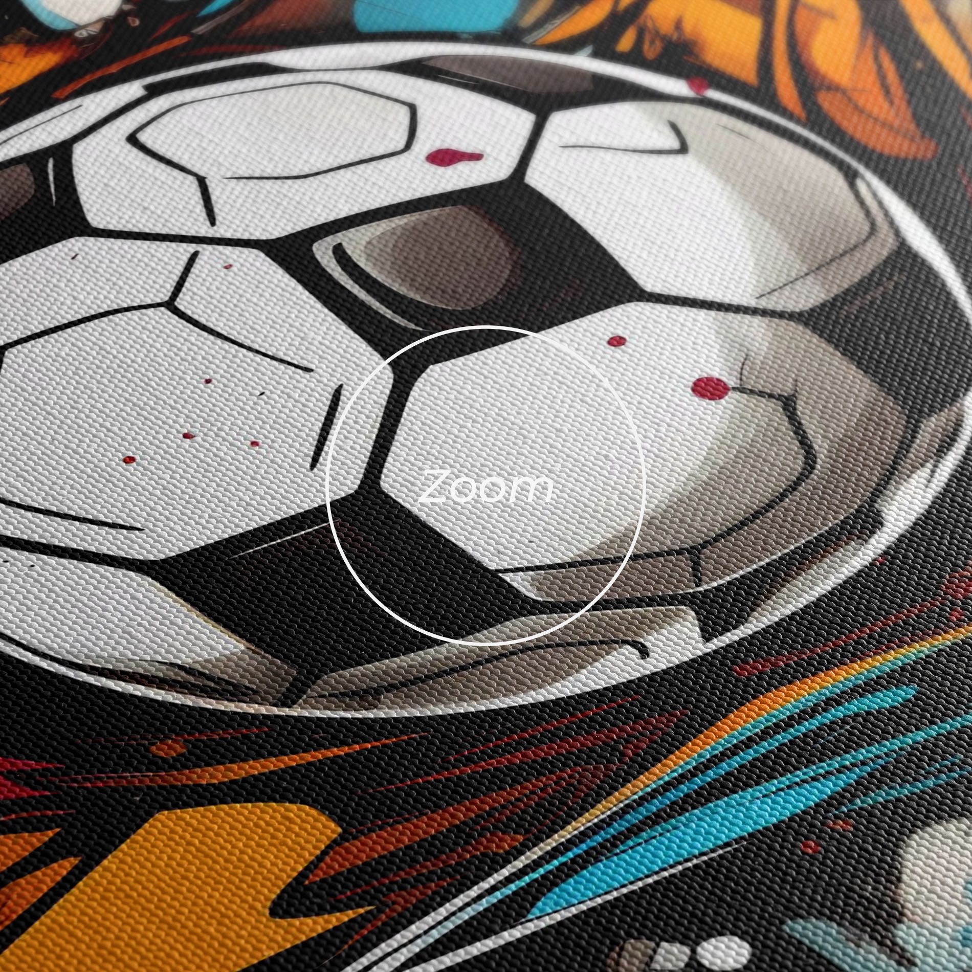 Football Graffiti Style mockup 3