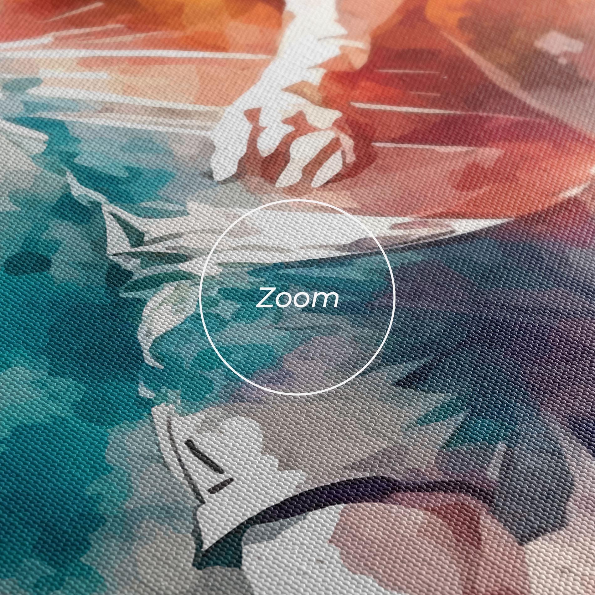 Tablou Canvas Football Watercolor mockup 3