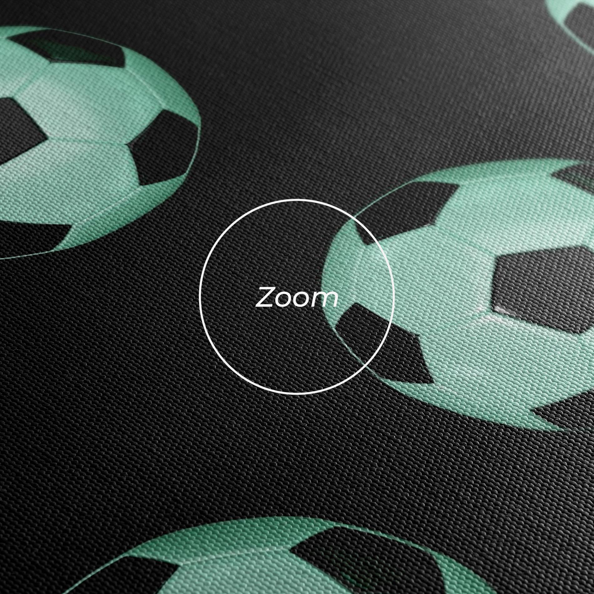 Tablou Canvas Green Light Football mockup 3