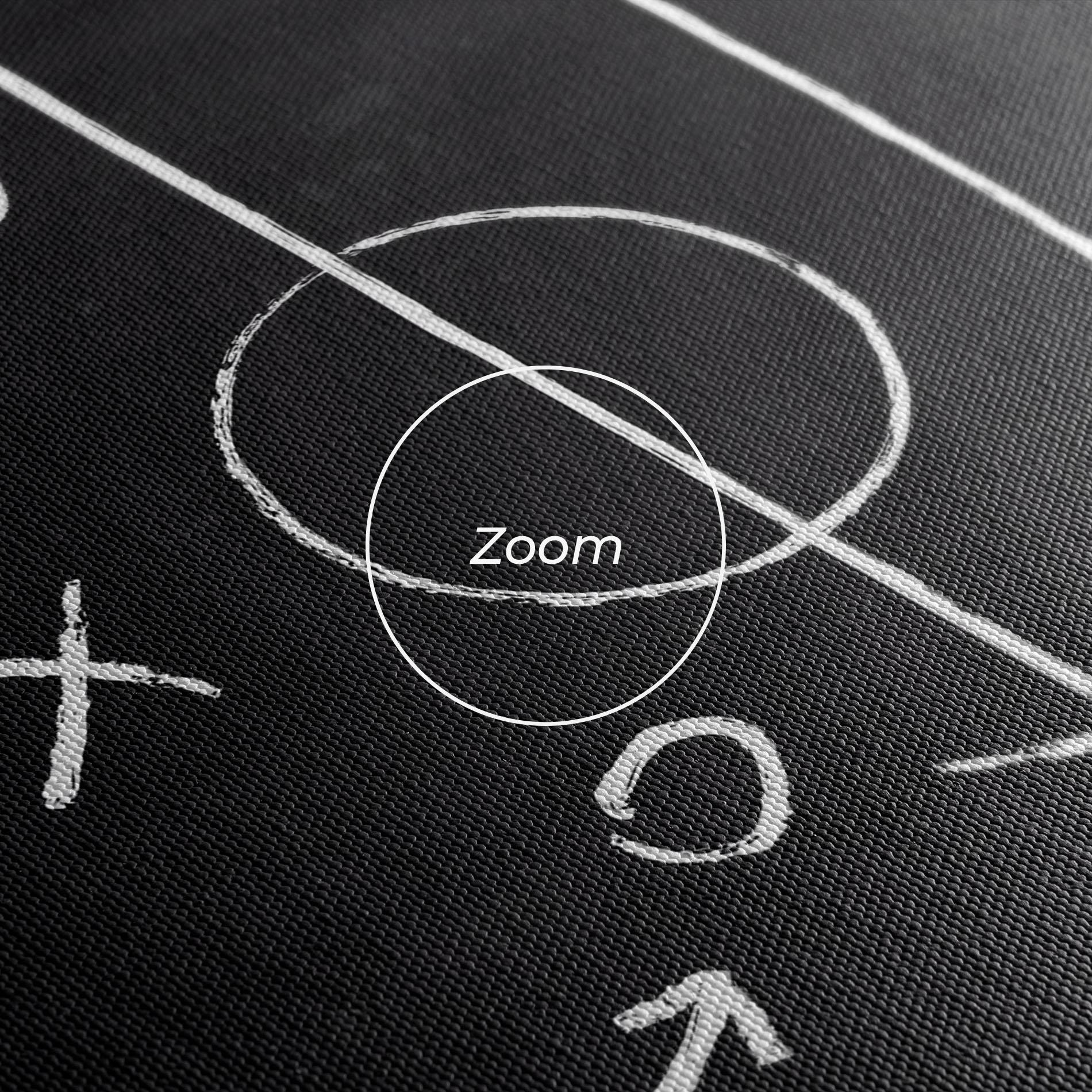 Tablou Canvas Grey Board Football mockup 3