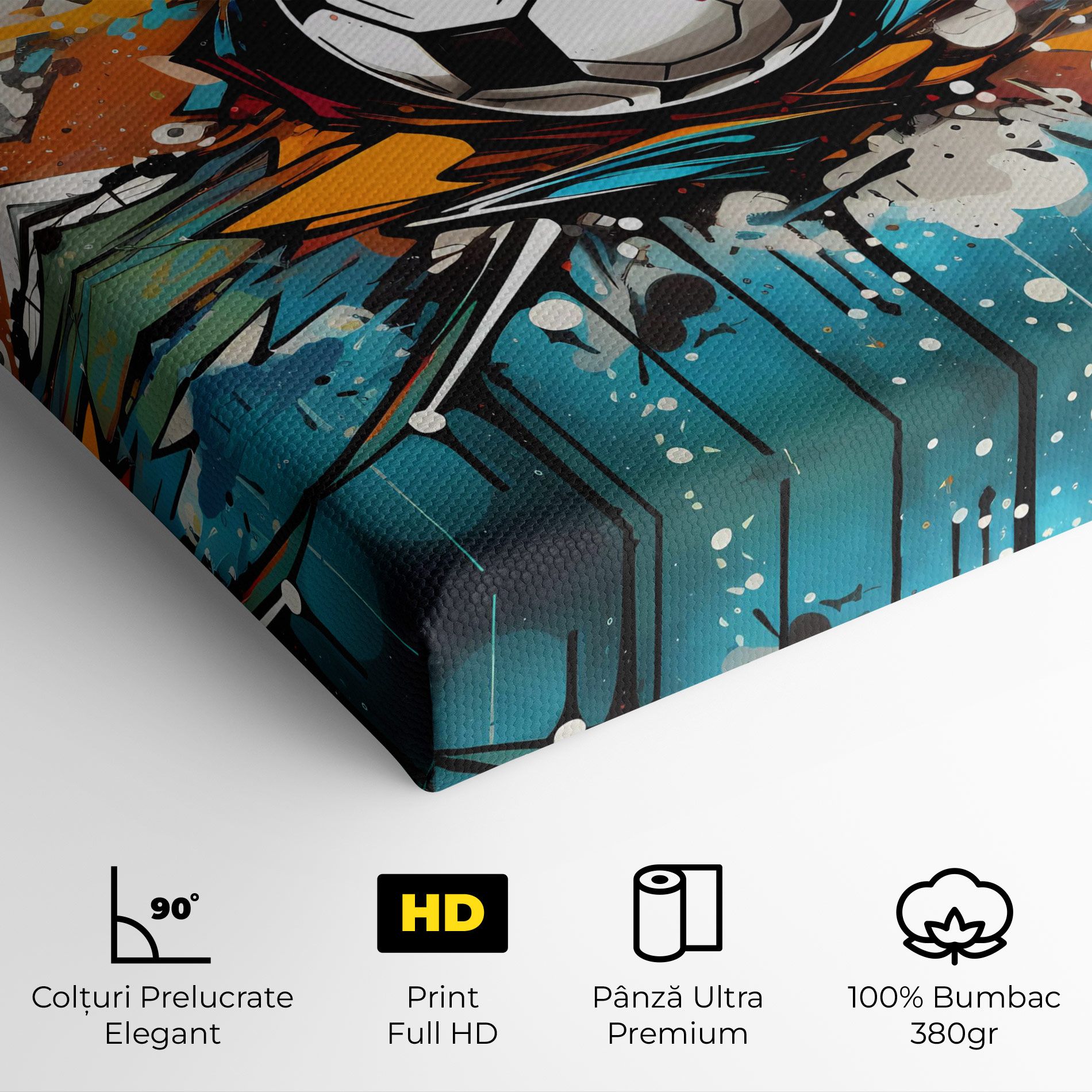 Football Graffiti Style mockup 4