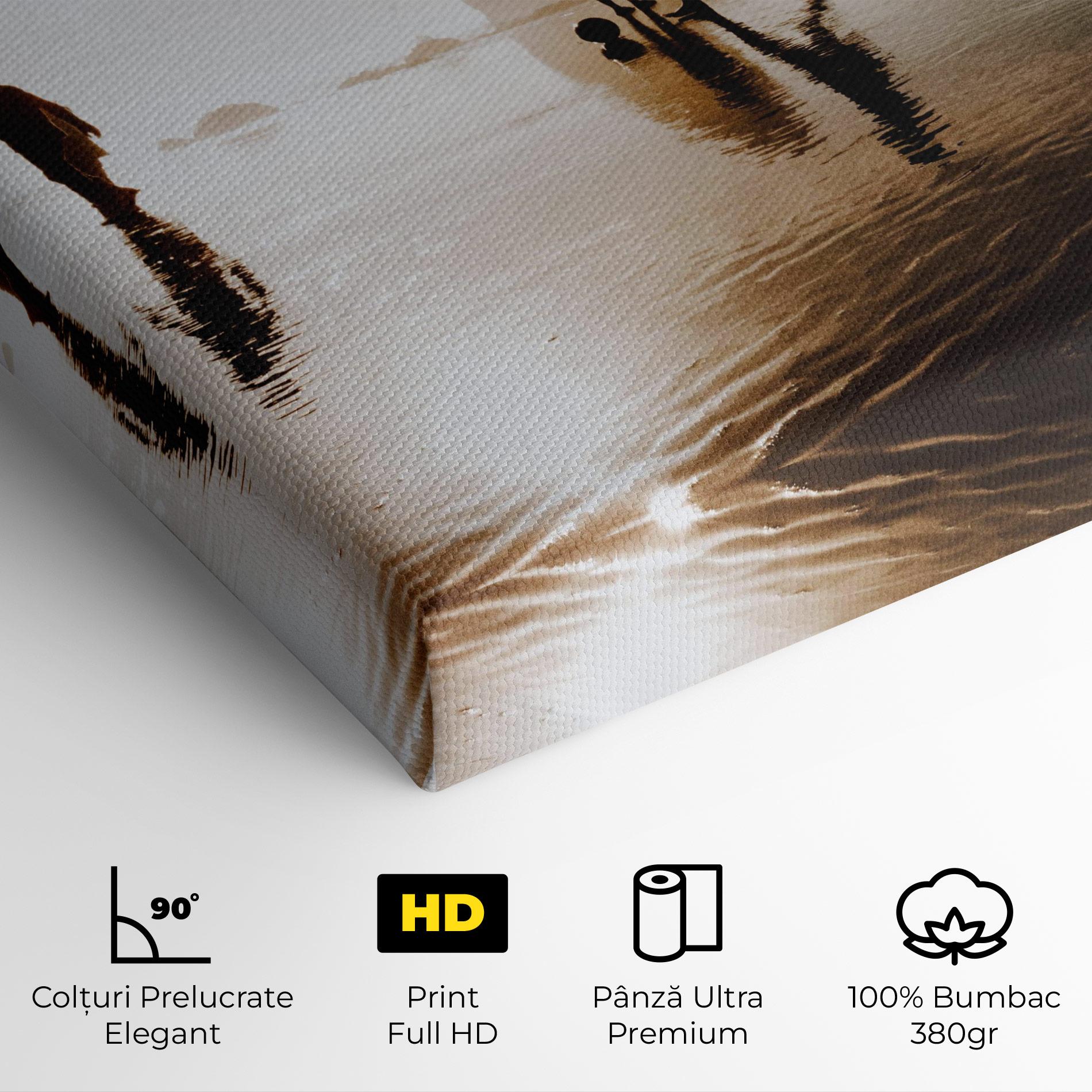 Tablou Canvas Football On Water mockup 4