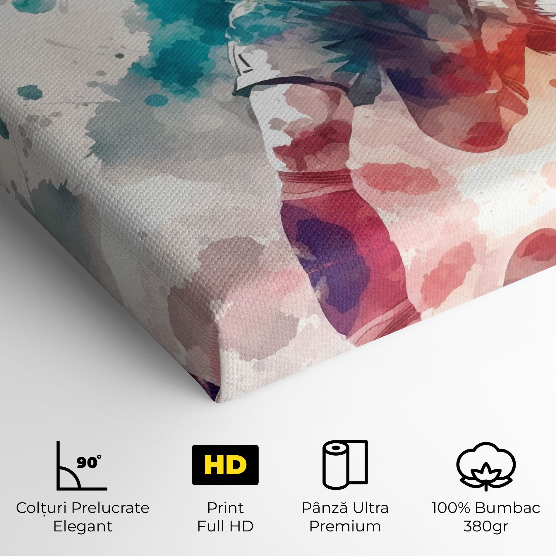 Football Watercolor mockup 4