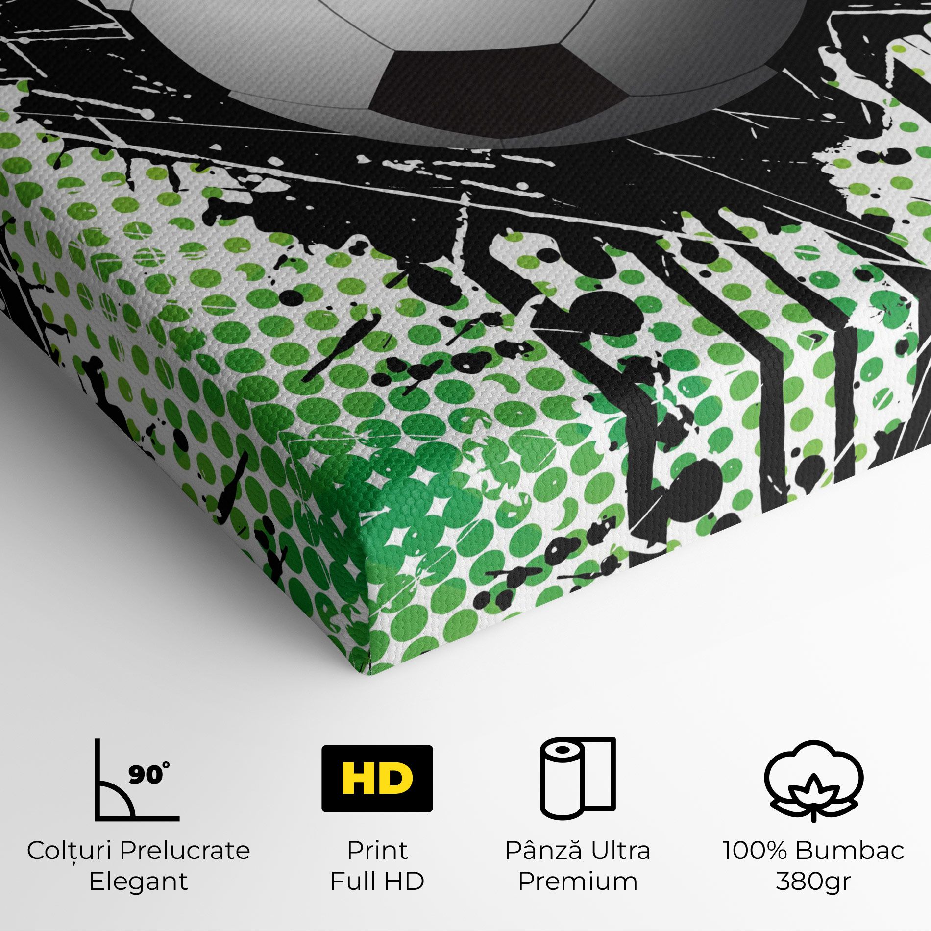 Green Black Football mockup 4