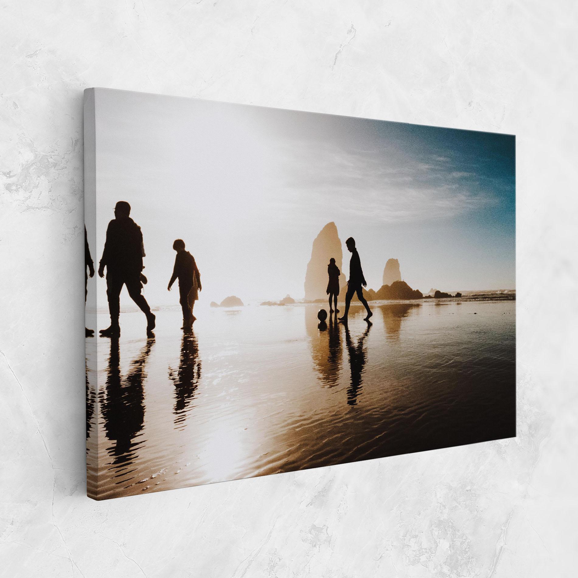 Tablou Canvas Football On Water mockup 1