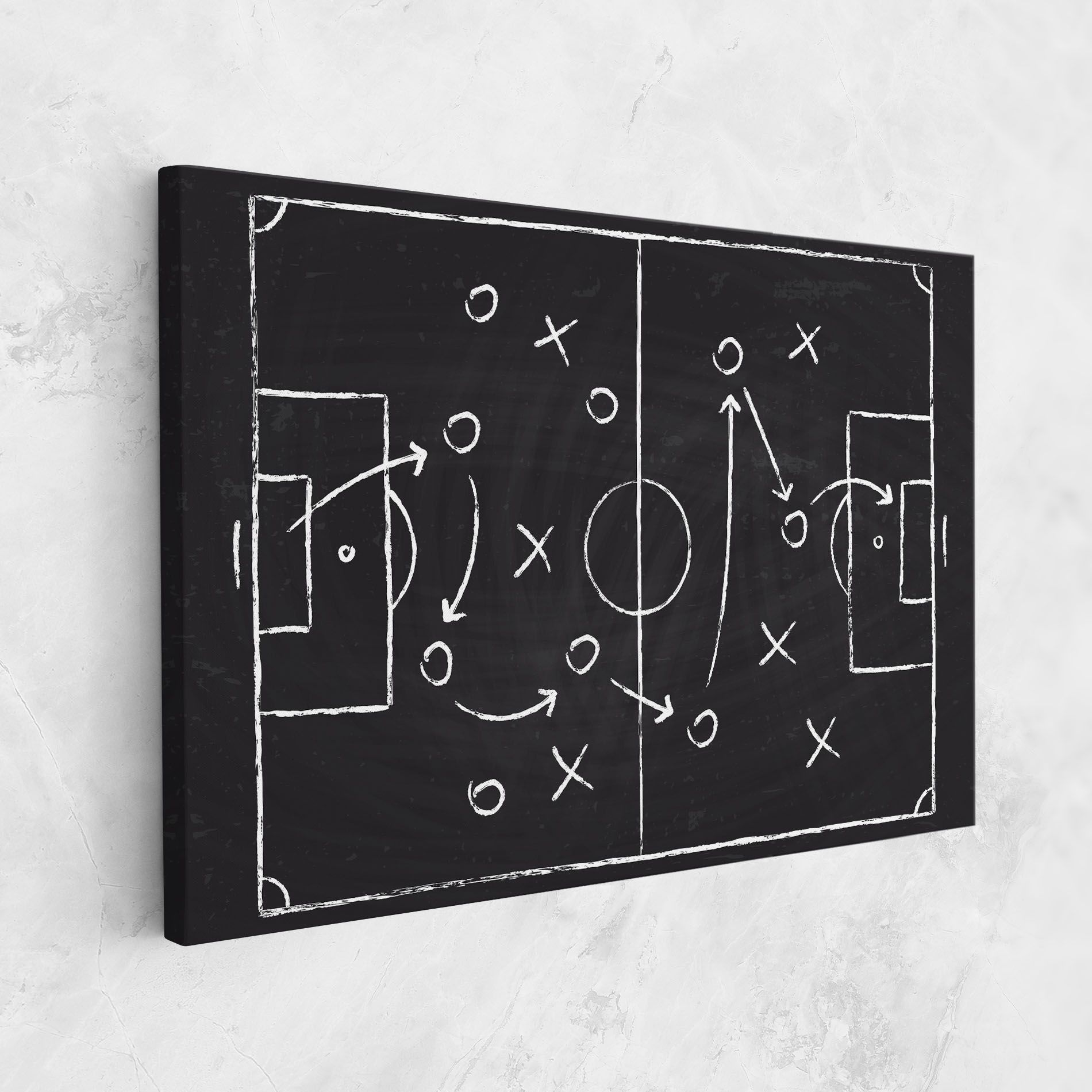 Grey Board Football mockup 1