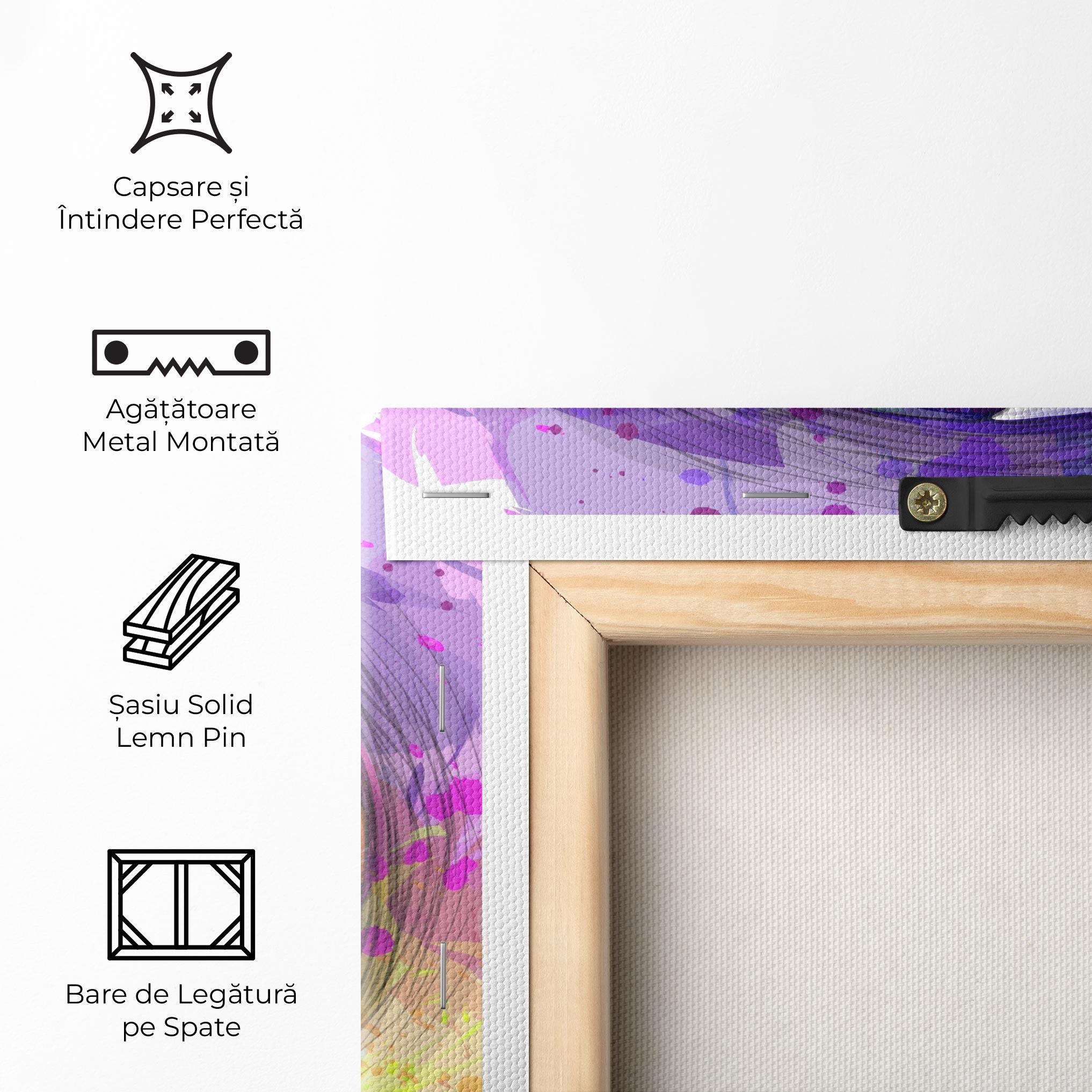 Tablou Canvas Colorful Football mockup 5