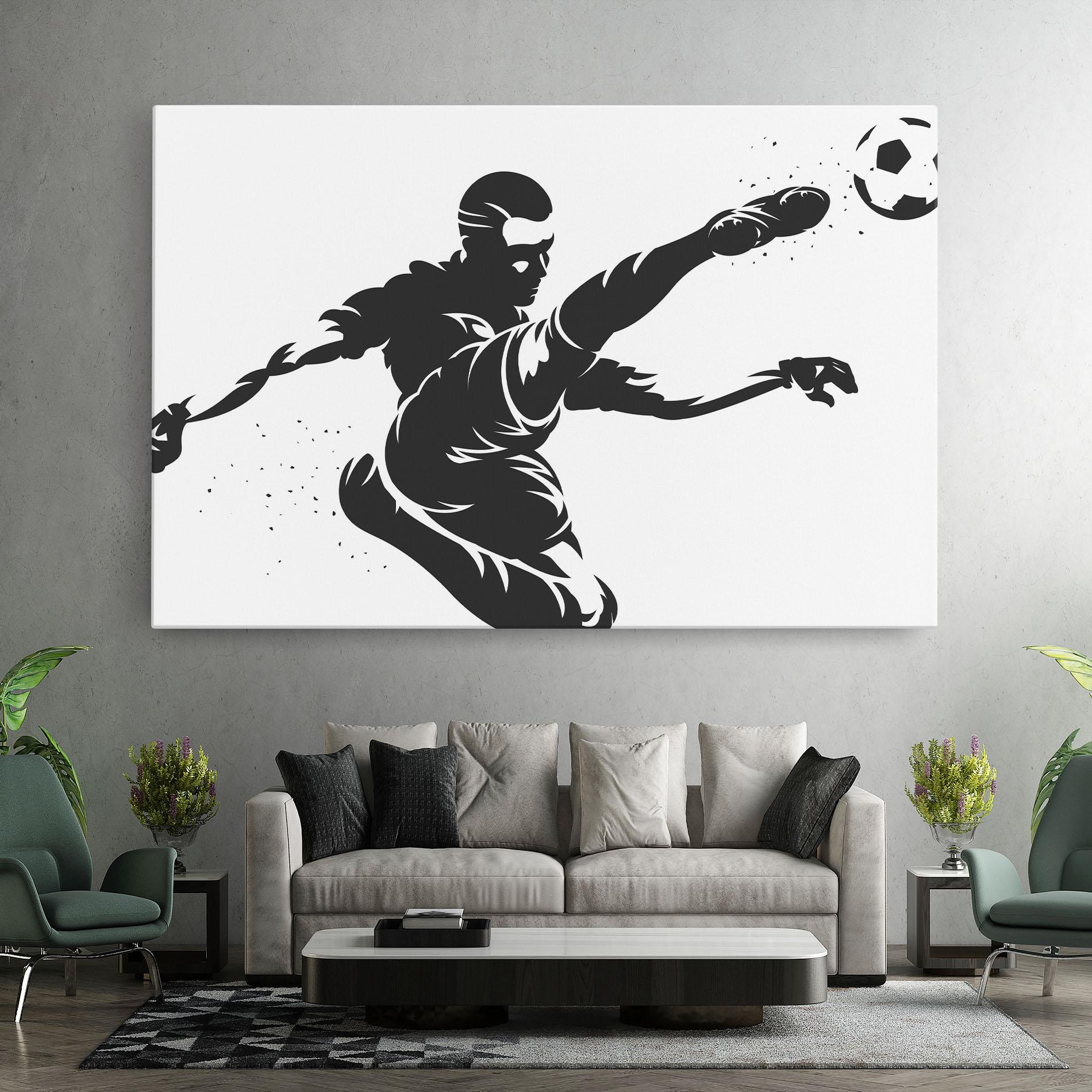 Tablou Canvas Air Football mockup 7