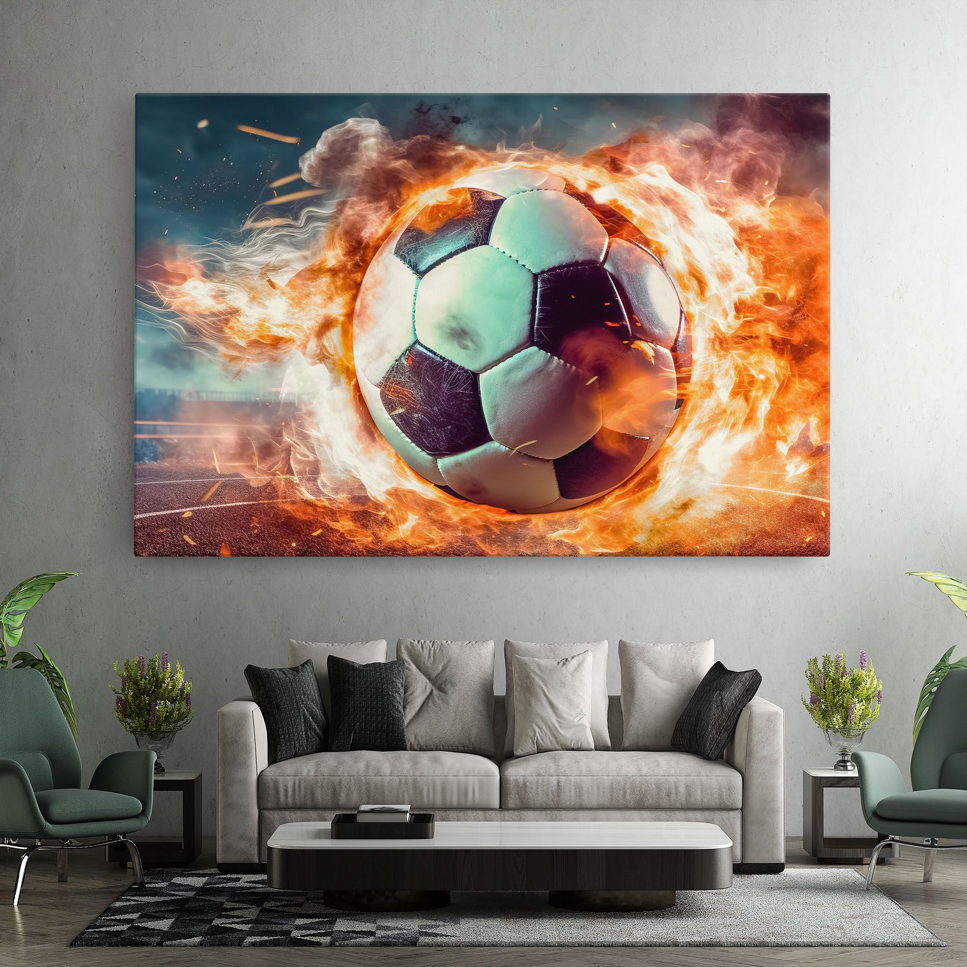 Football Explosion mockup 7