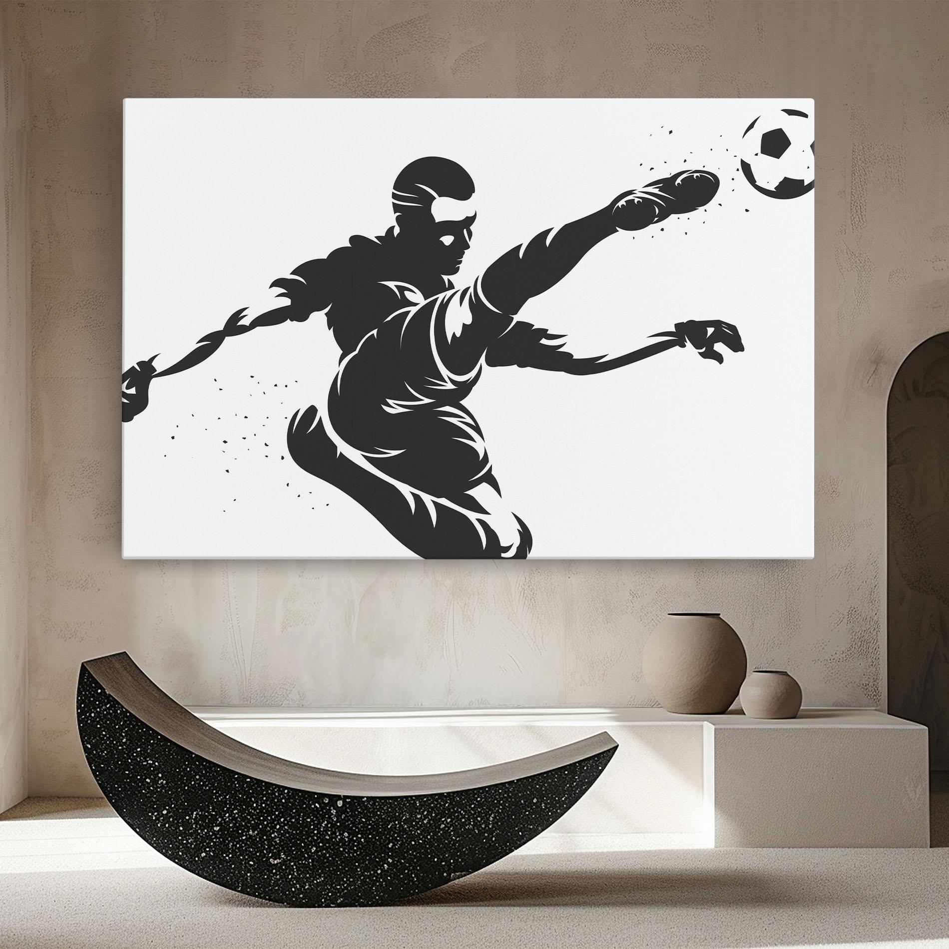 Tablou Canvas Air Football mockup 8