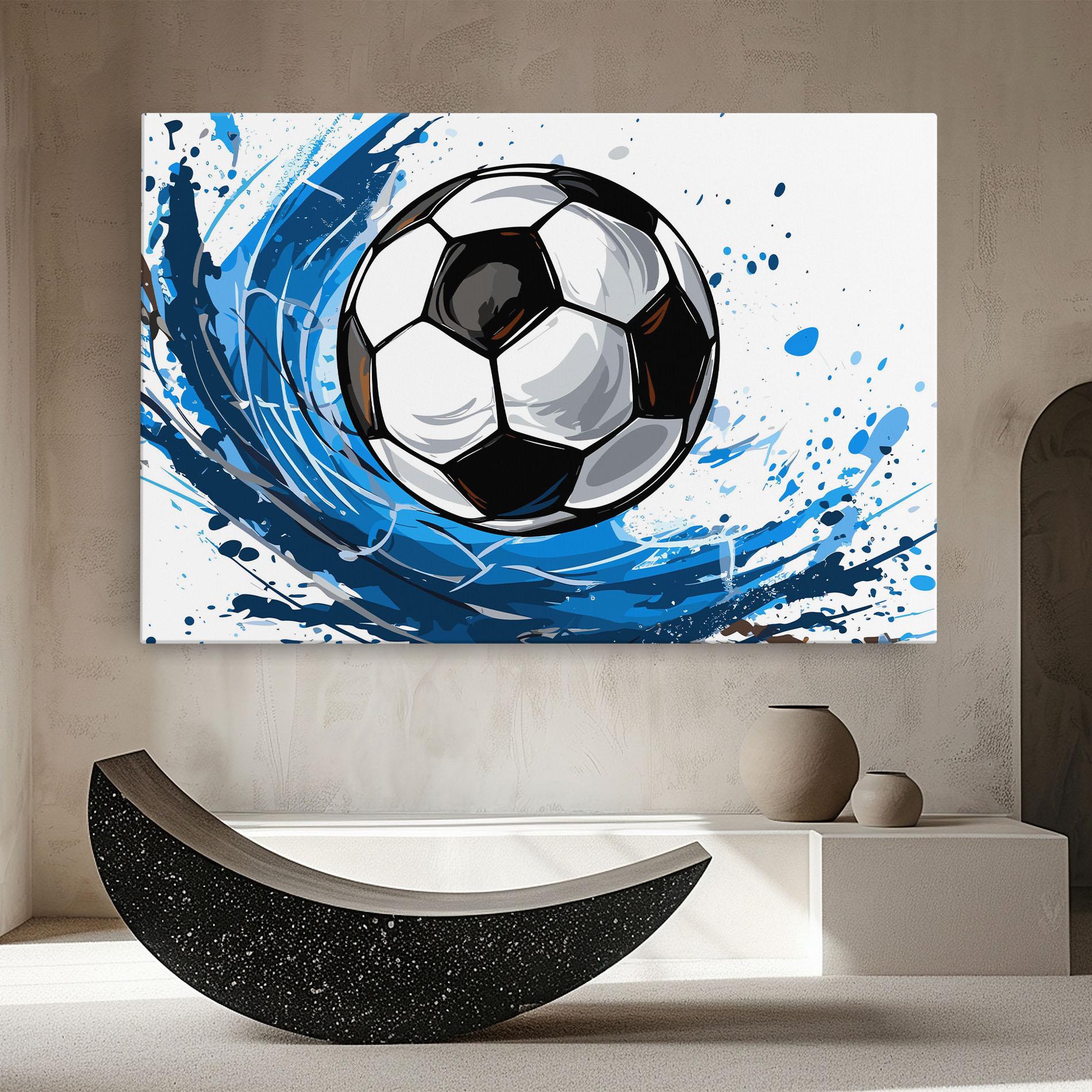 Tablou Canvas Football Wave mockup 8