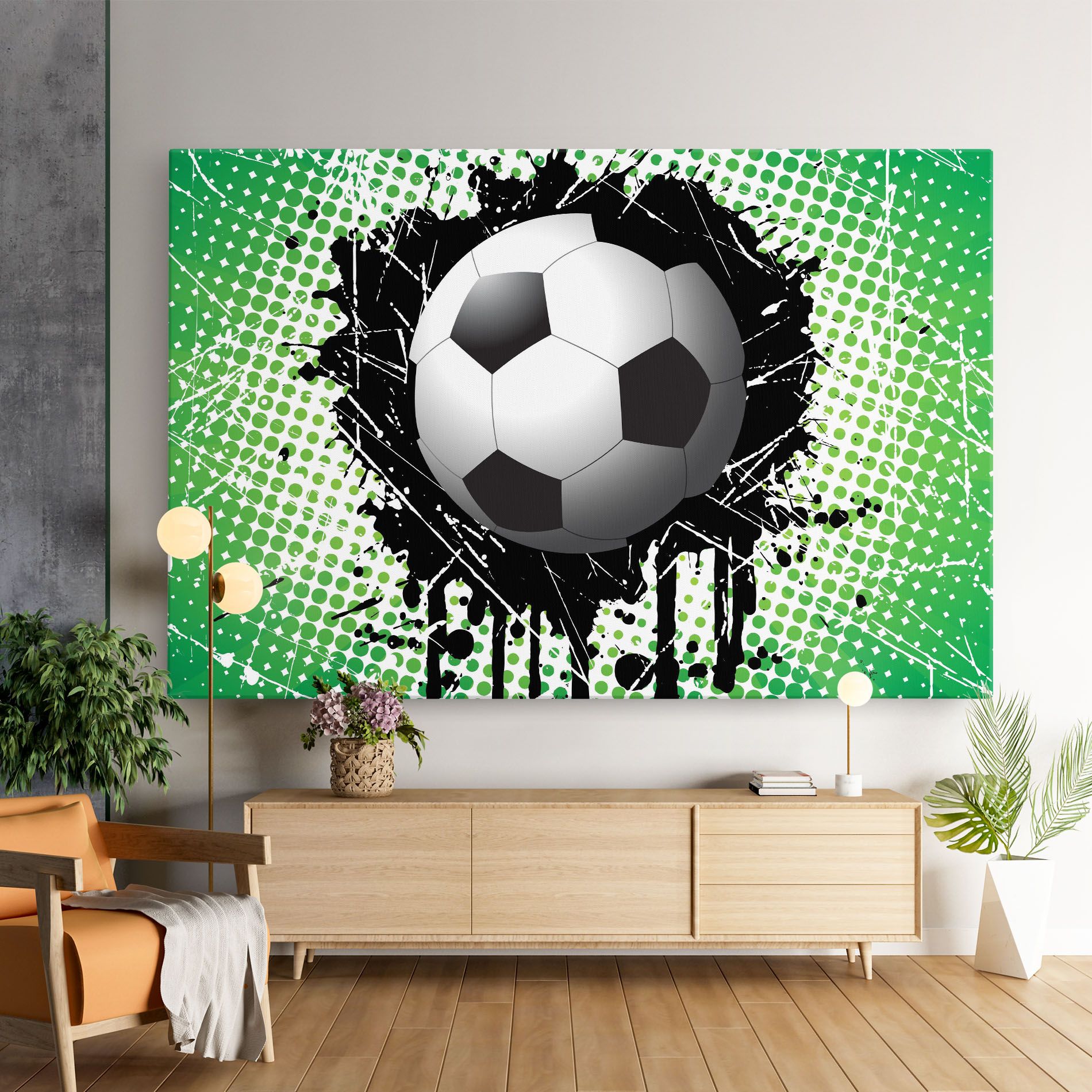 Green Black Football mockup 9