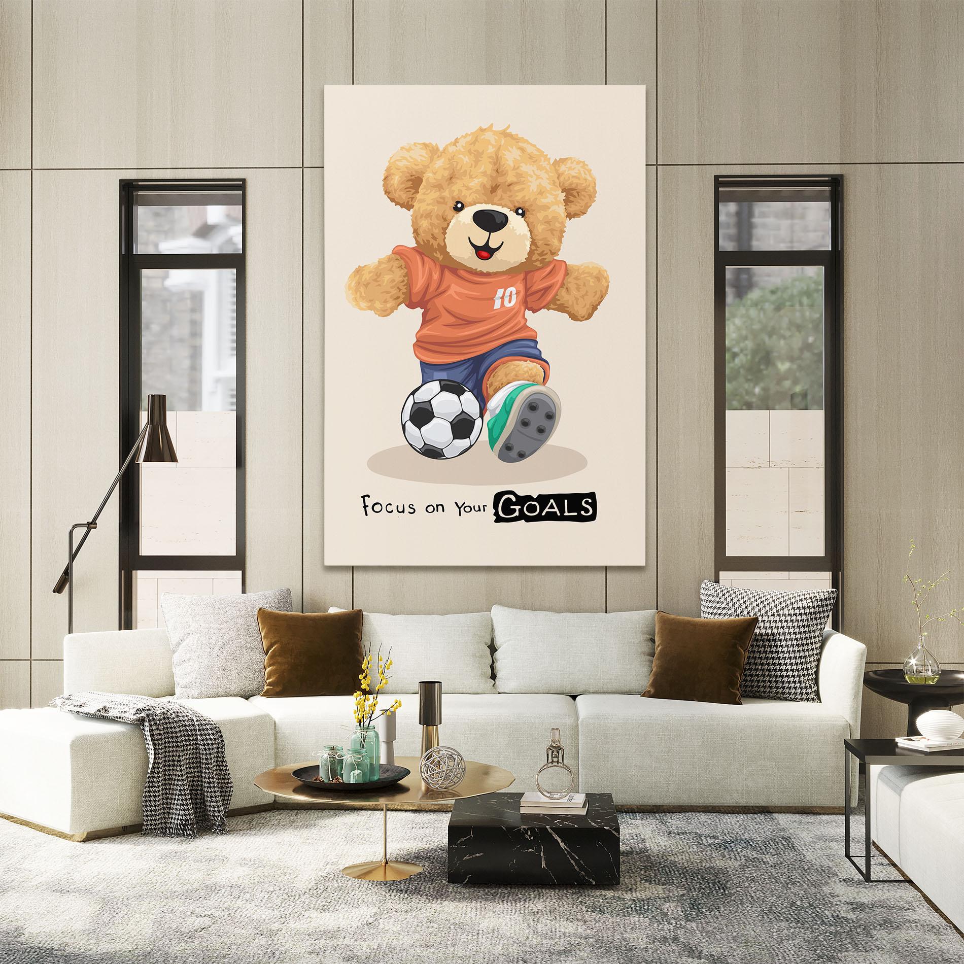 Tablou Canvas Goals Focus mockup 2