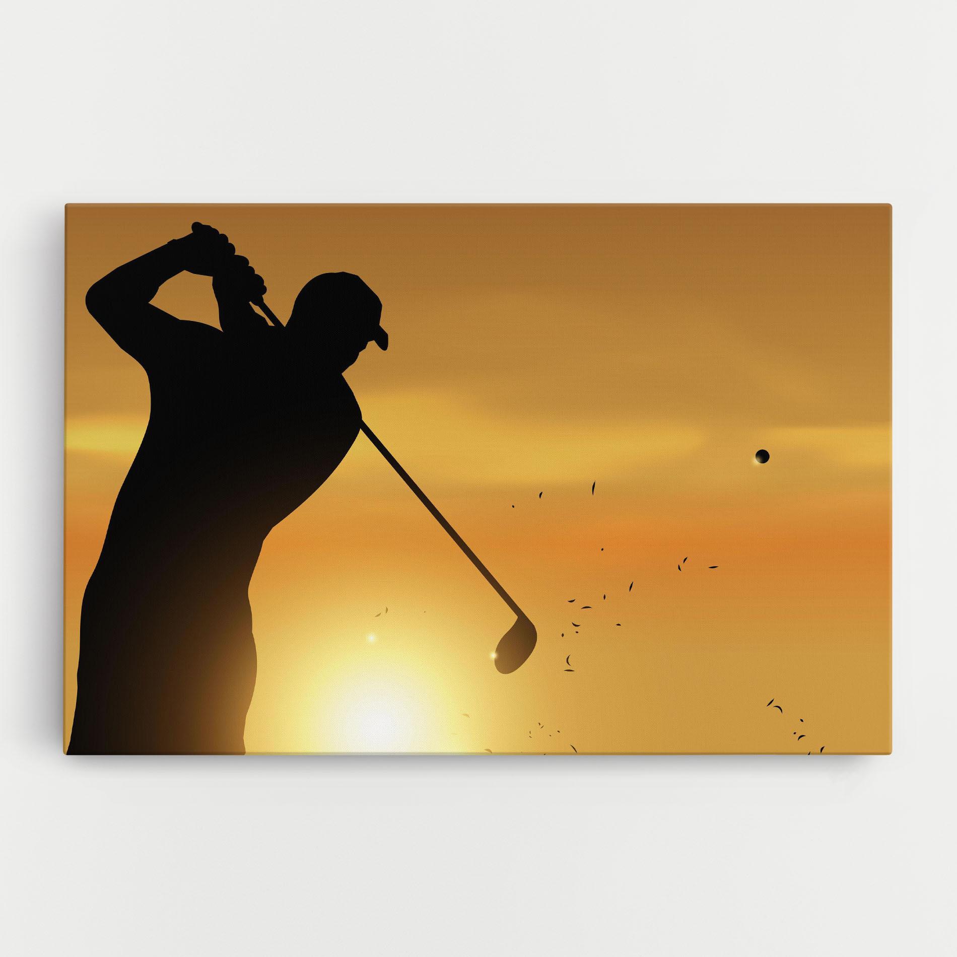 Tablou Canvas Gold Sunrise mockup 0