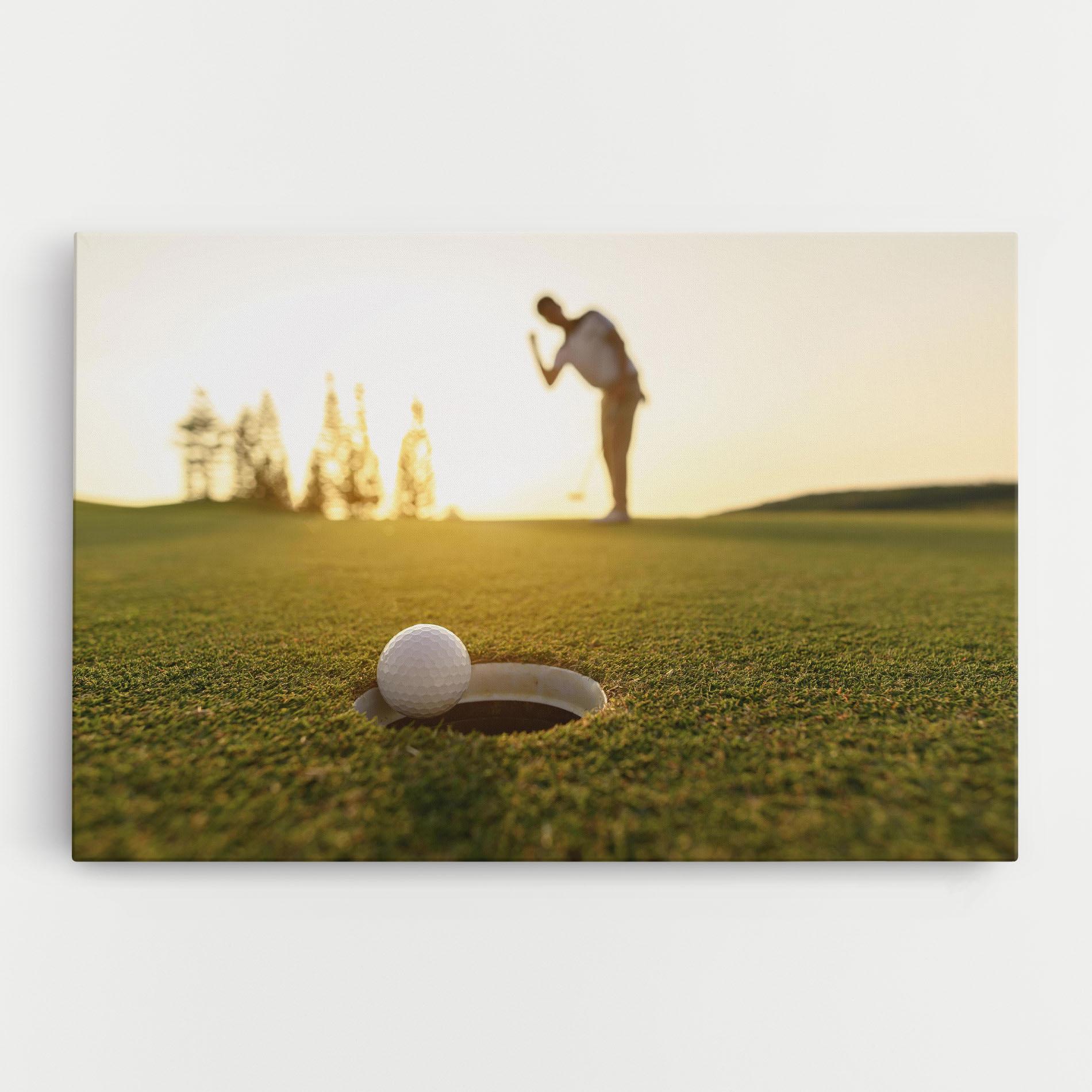 Tablou Canvas Golfer Concept mockup 0