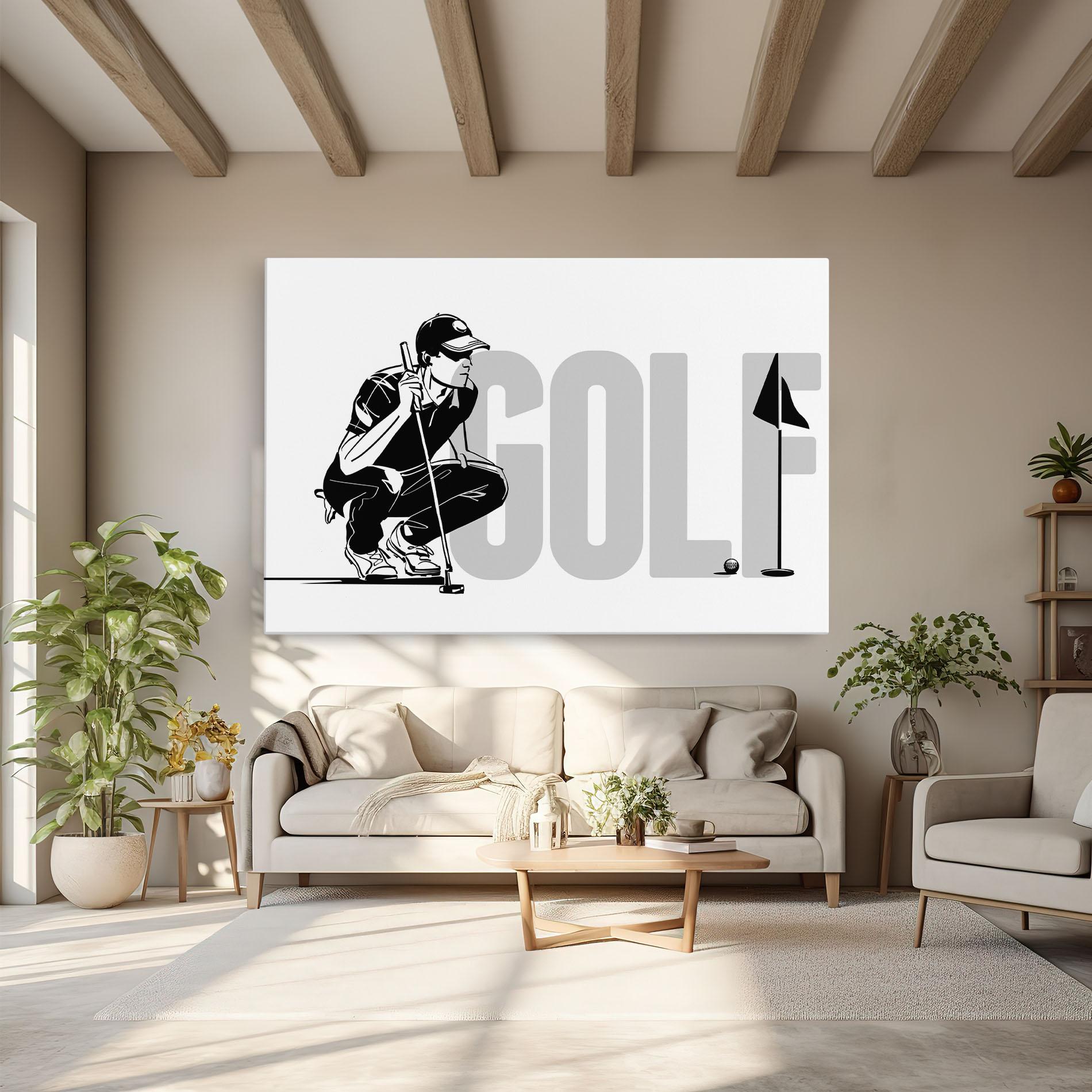Tablou Canvas Golf mockup 6