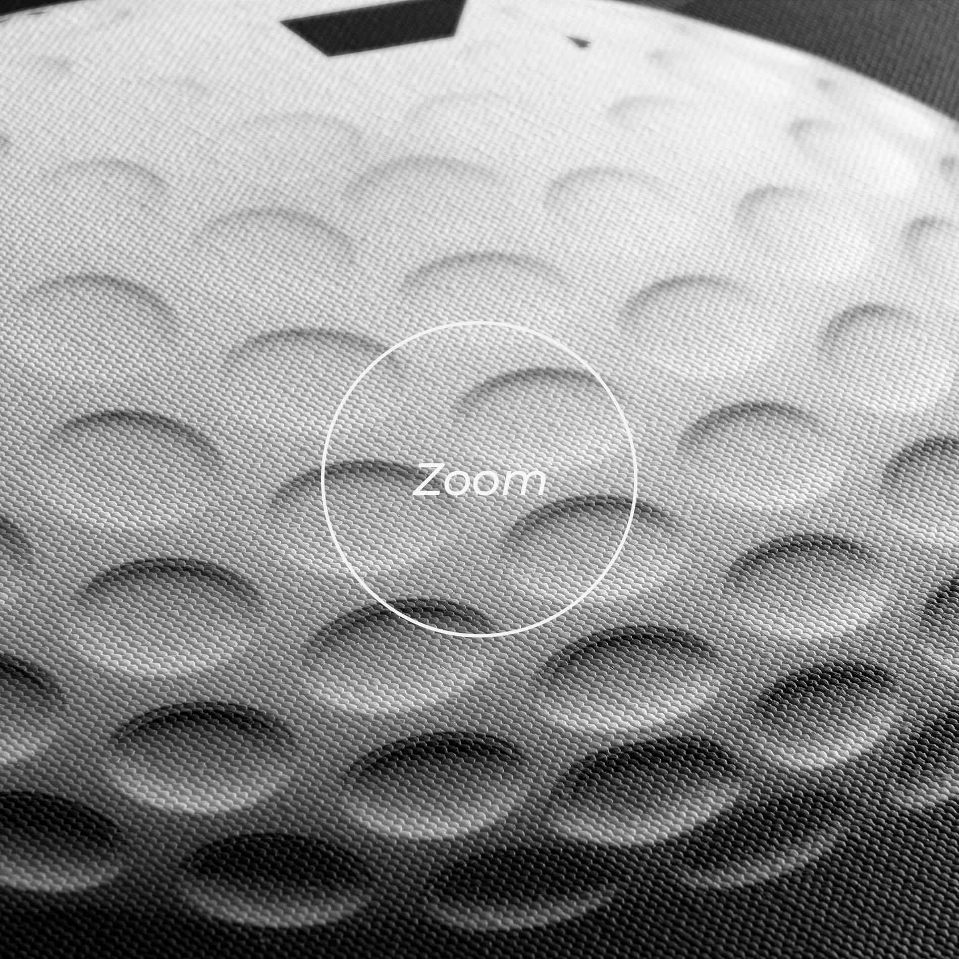 Tablou Canvas Black Wall Golf Ball mockup 3