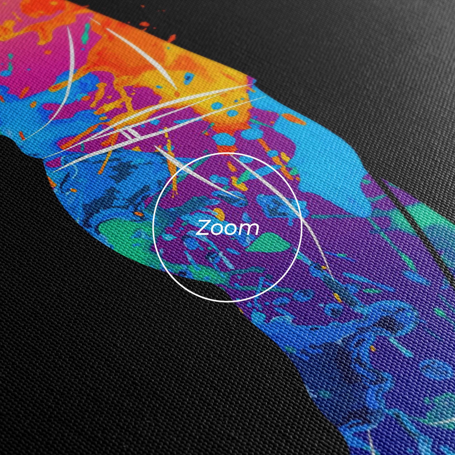 Tablou Canvas Color Mix Golf mockup 3