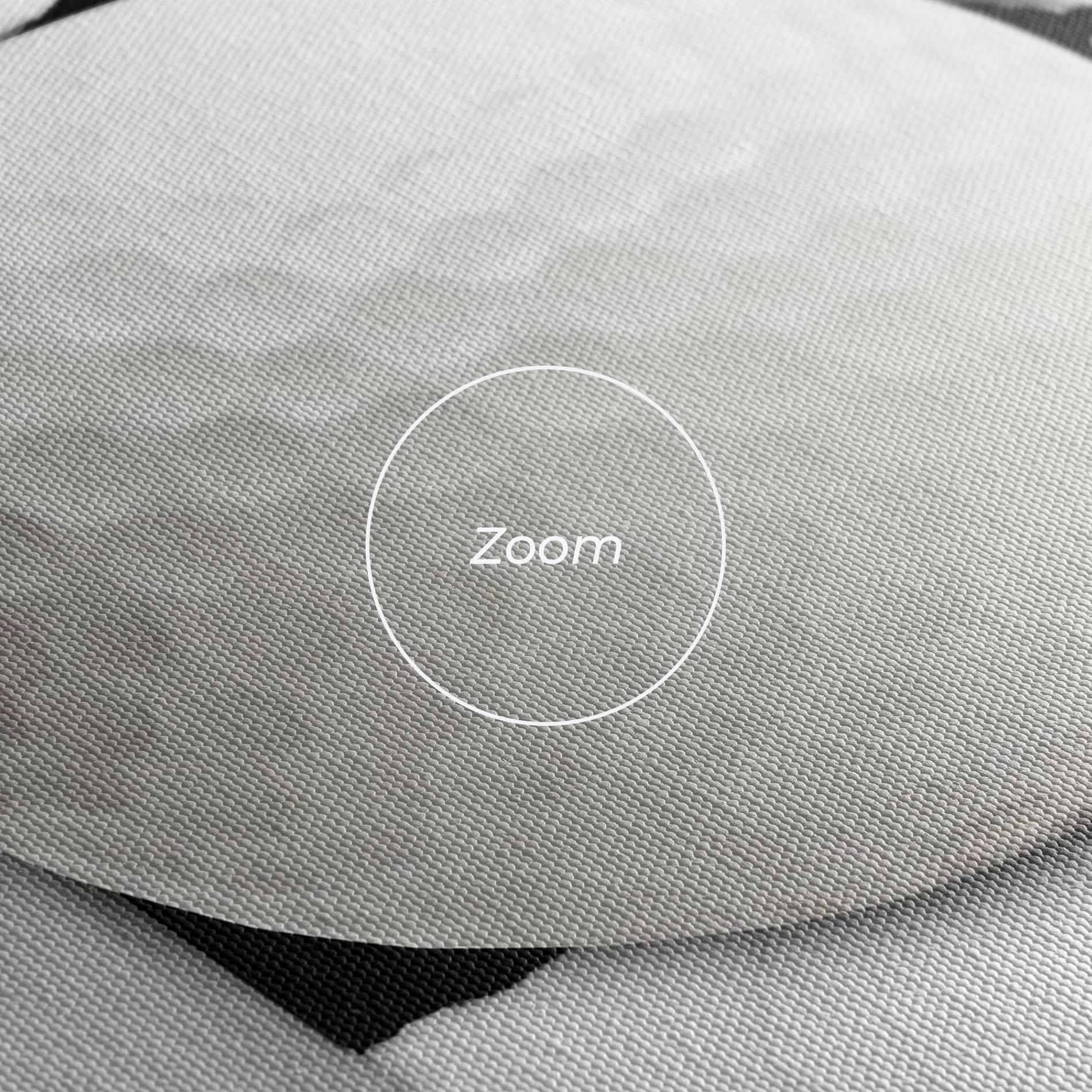 Tablou Canvas Golf Ball Bursting Hole mockup 3