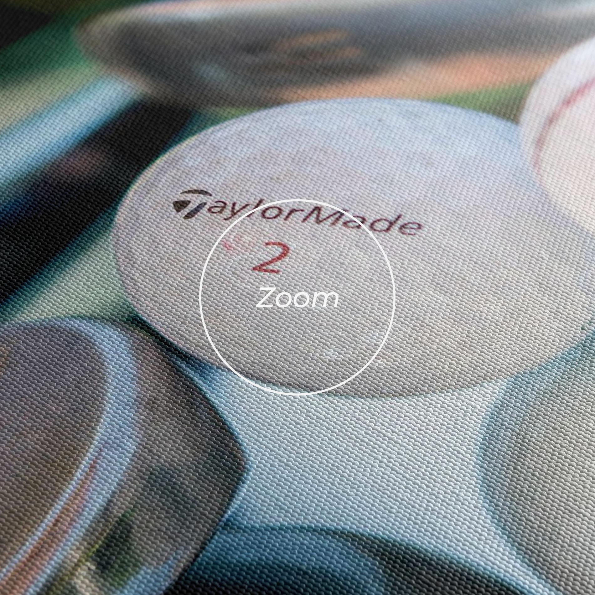 Tablou Canvas Golf Balls Set mockup 3