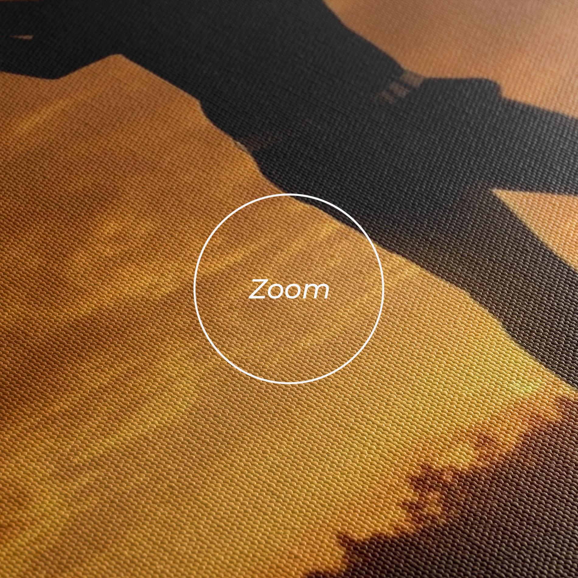 Tablou Canvas Golf Course Sunset mockup 3