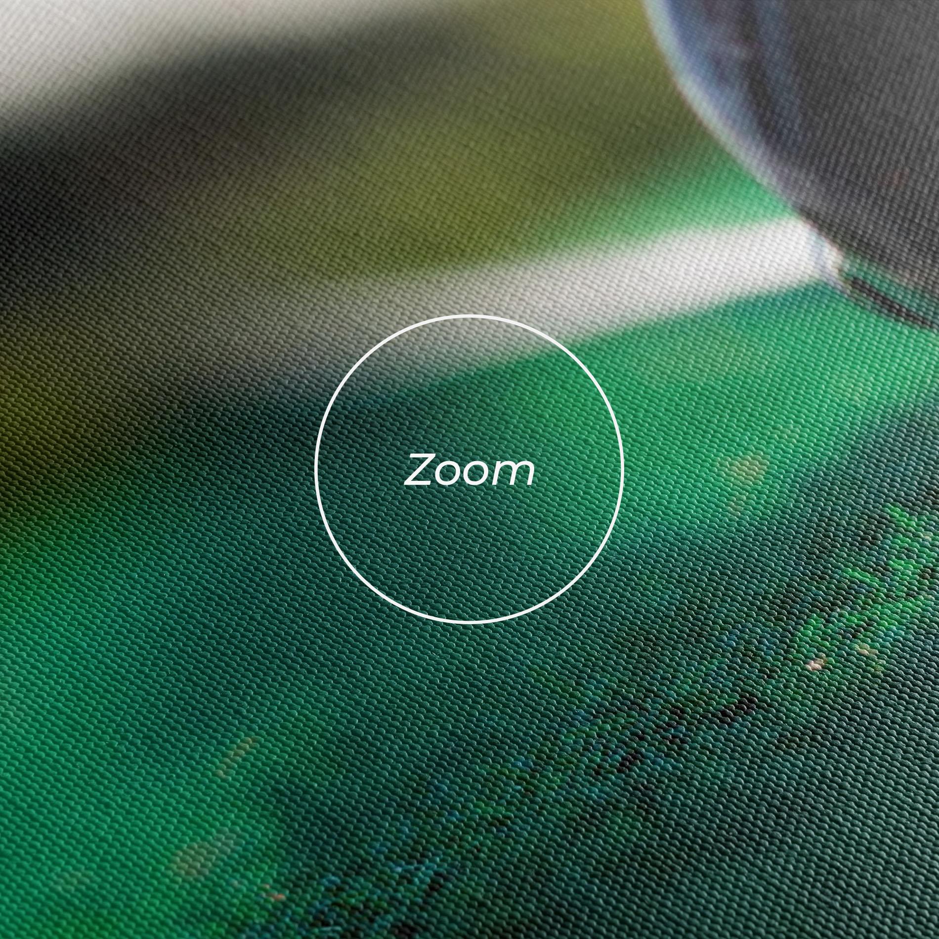 Tablou Canvas Green Grass Golf Ball mockup 3