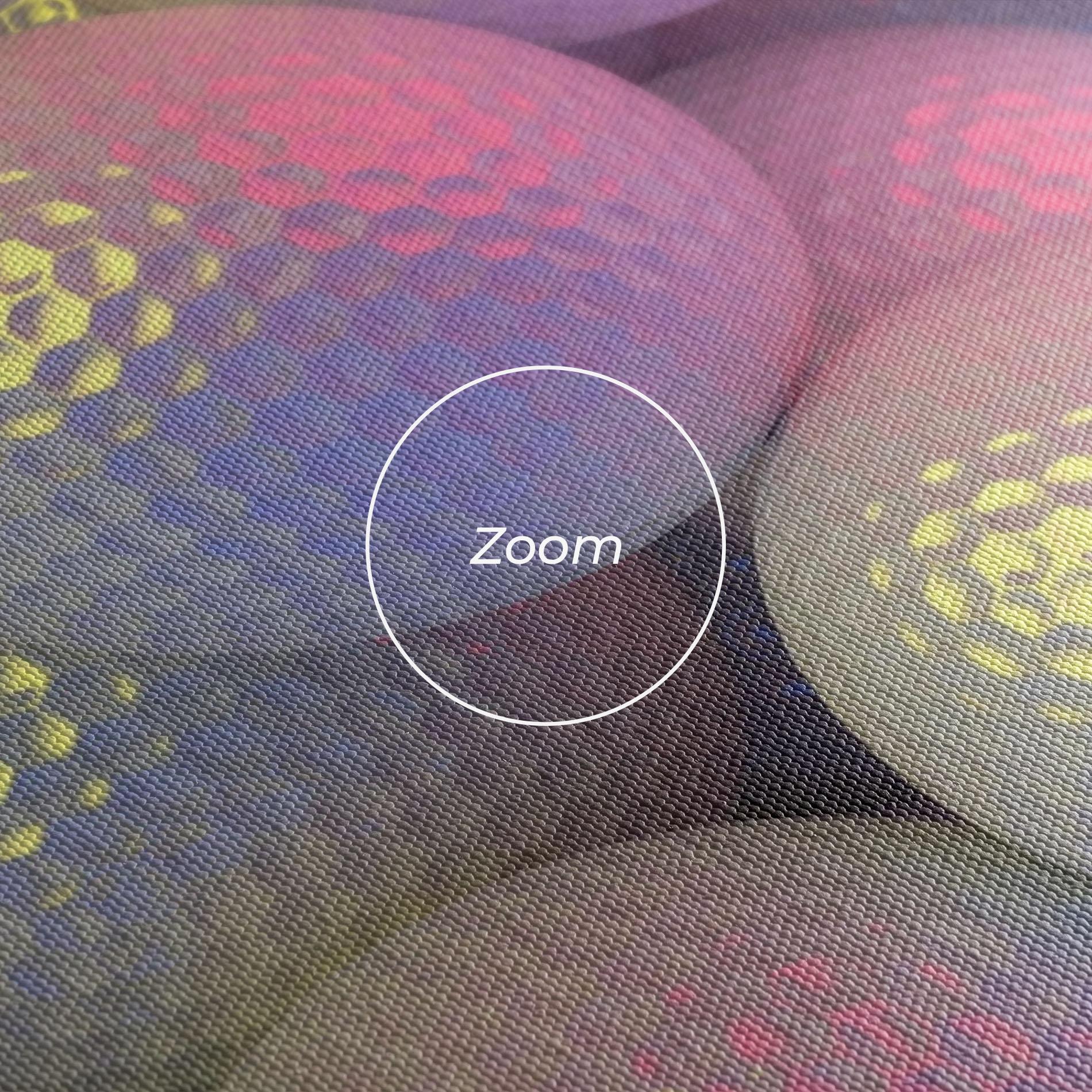 Tablou Canvas Purple Light Golf Ball mockup 3