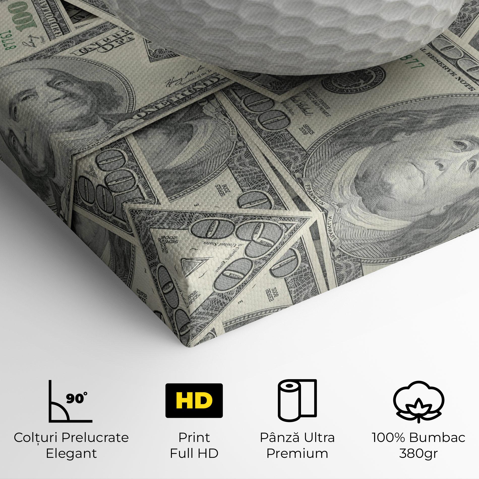 Tablou Canvas 3d Golf Ball mockup 4