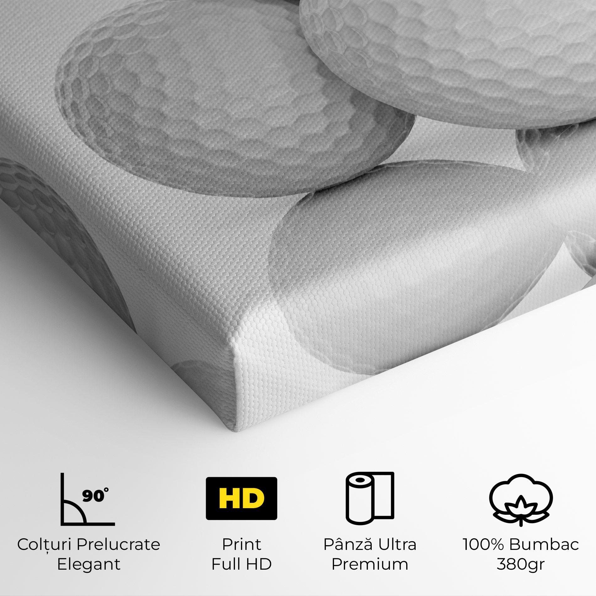 Tablou Canvas 3d Golf Balls mockup 4