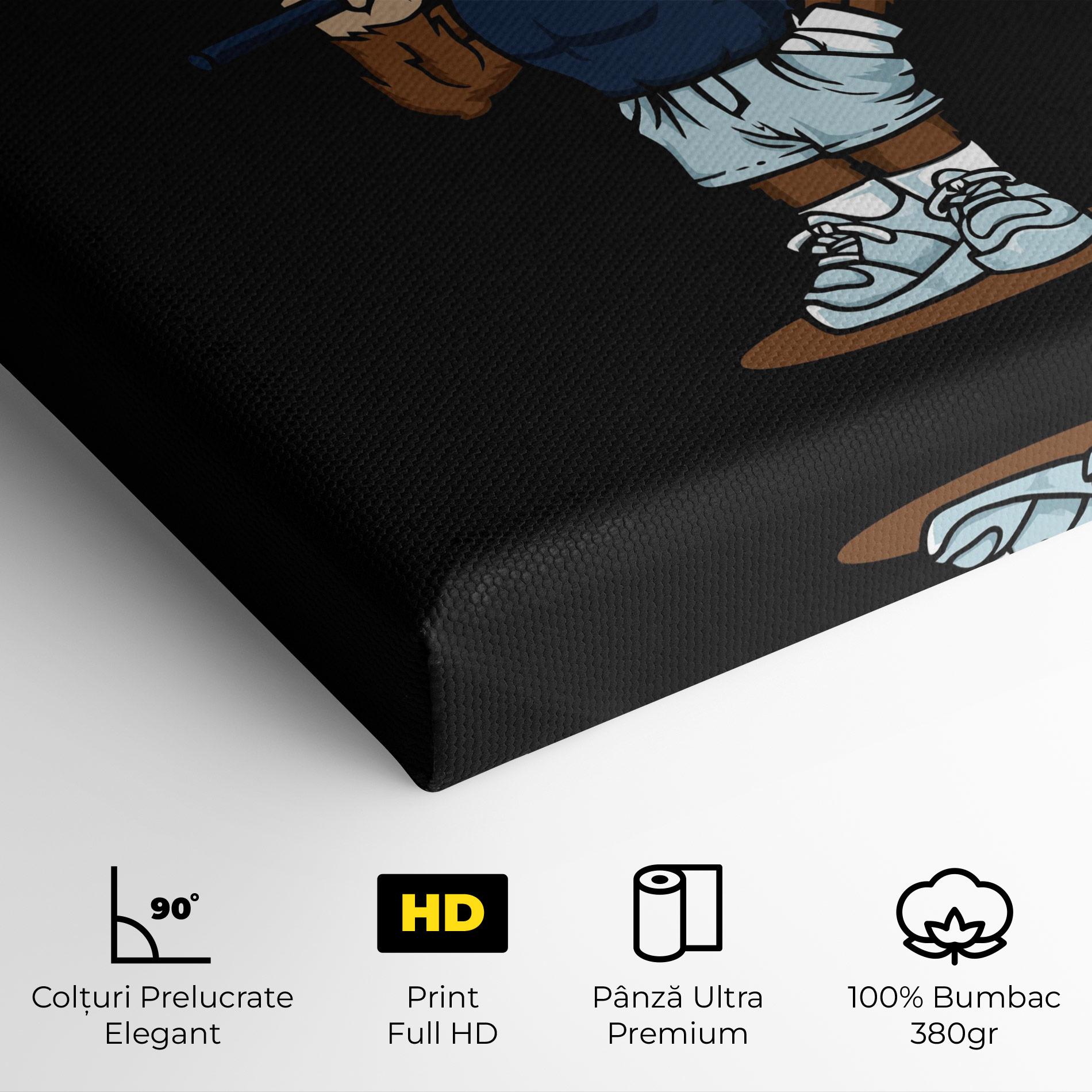 Tablou Canvas Ape Golf mockup 4